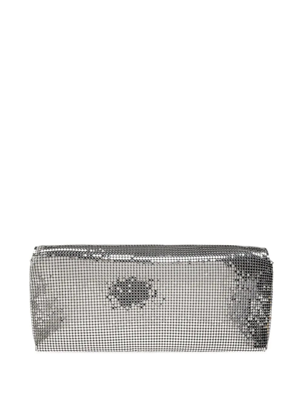 La Medusa metal mesh clutch bag