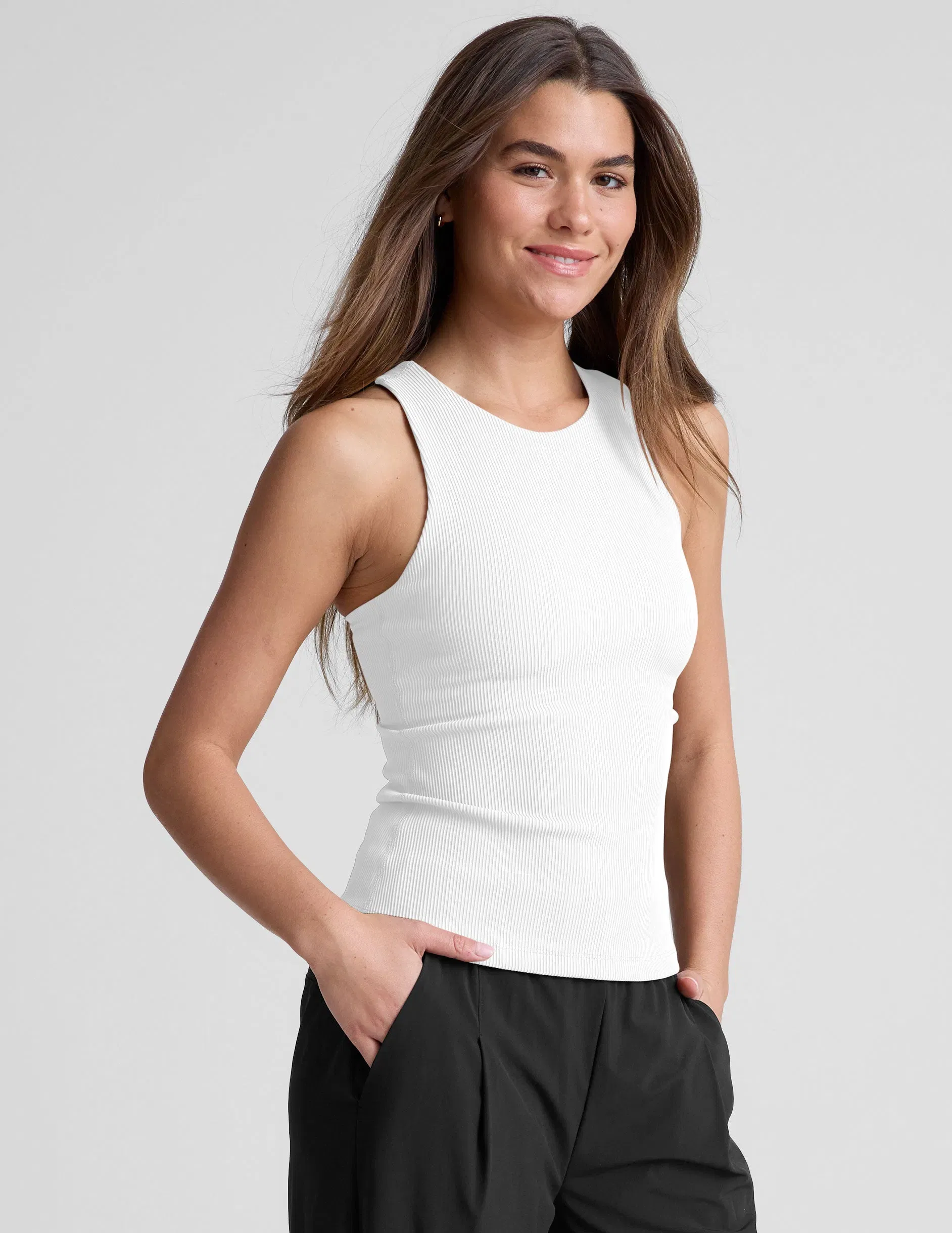 Beyond Yoga Refocus Ribbed Classic Tank Women's