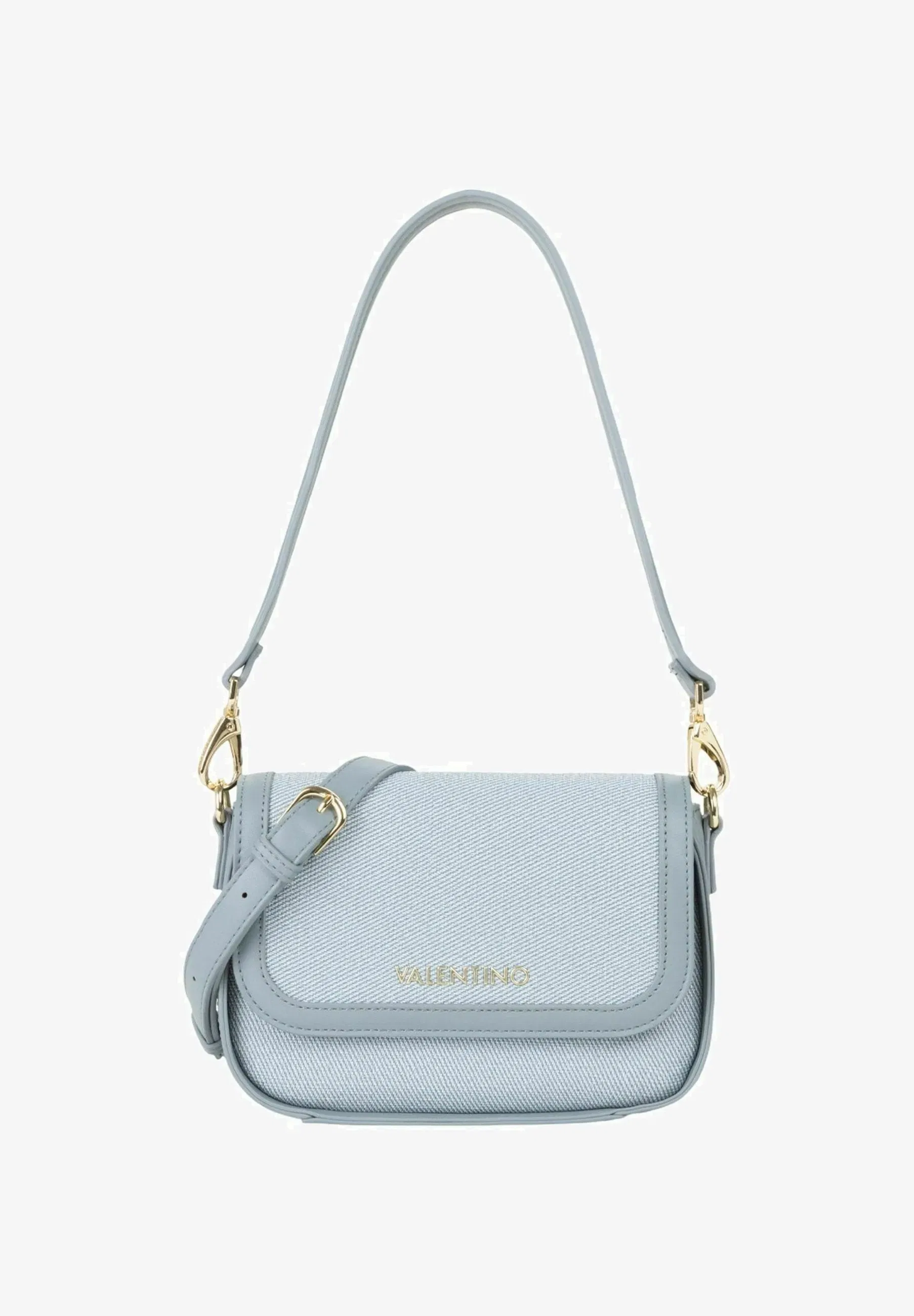 Valentino Bags Atena Flap Bag - Handbag - Denim