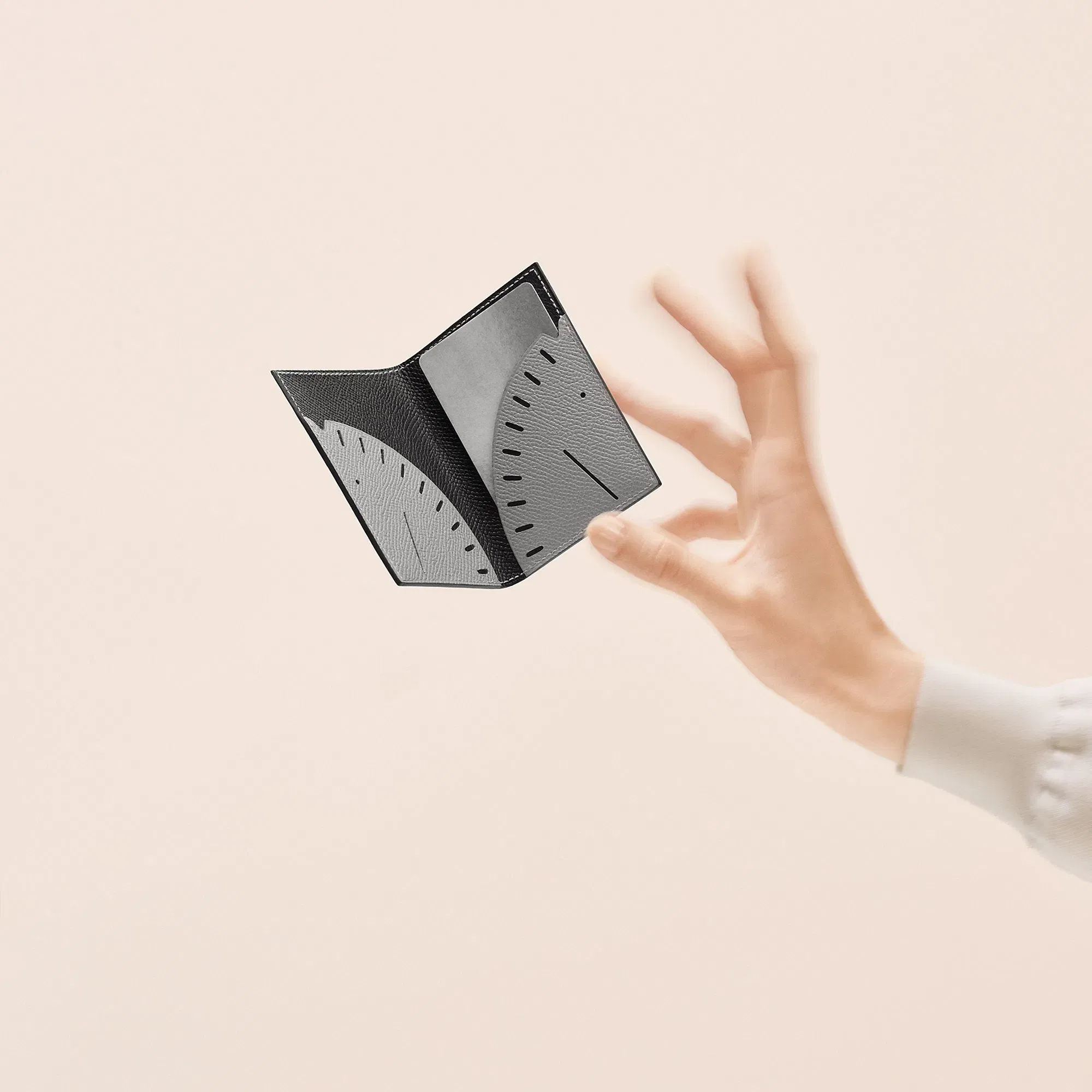 Hermes Doado Card Holder Capucine