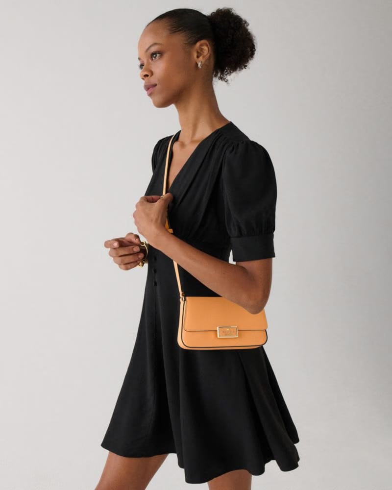 KateSpade Reegan Mini Flap Crossbody Desert Sunset