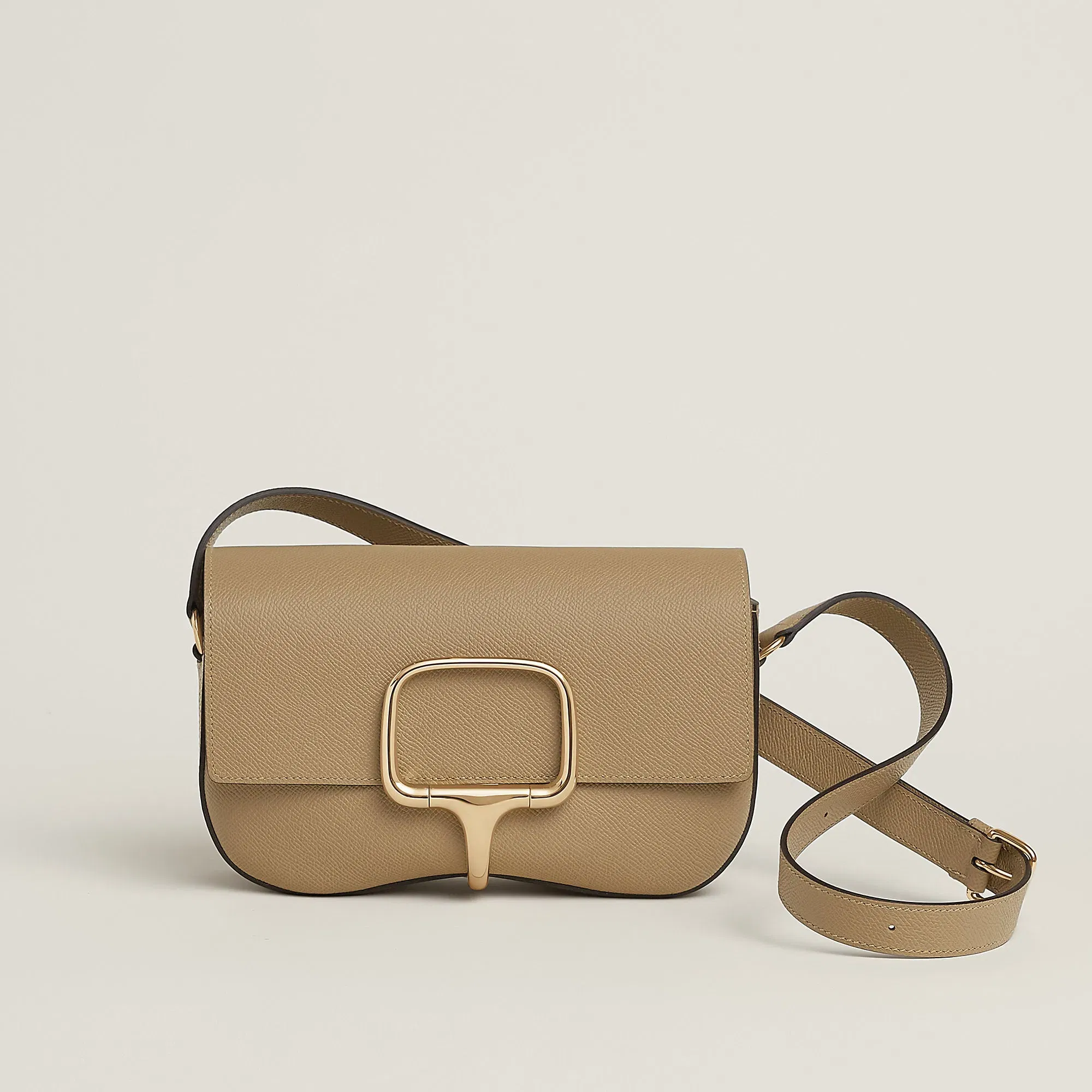 Hermes Herms Della Cavalleria Elan Bag Gold