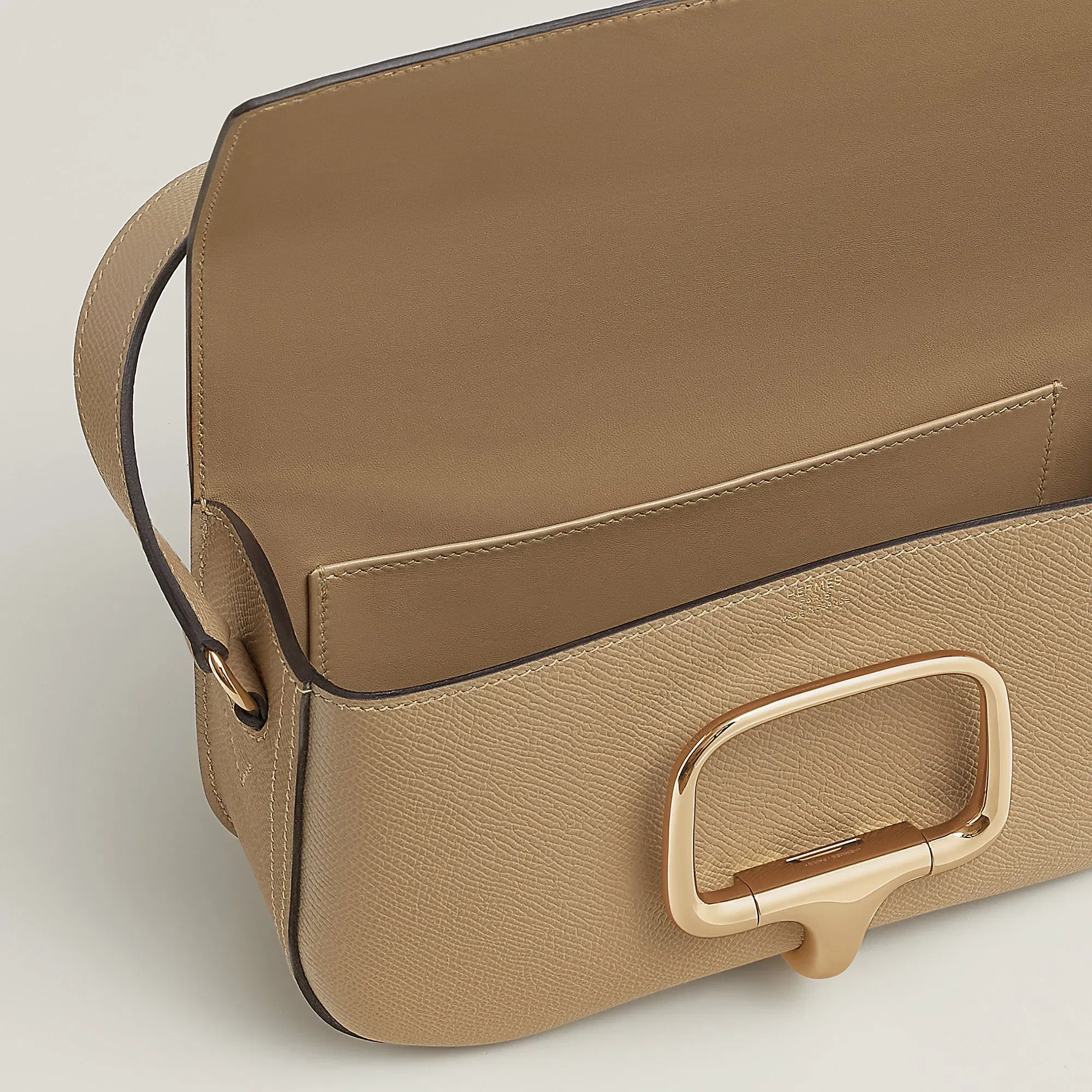 Hermes Herms Della Cavalleria Elan Bag Gold