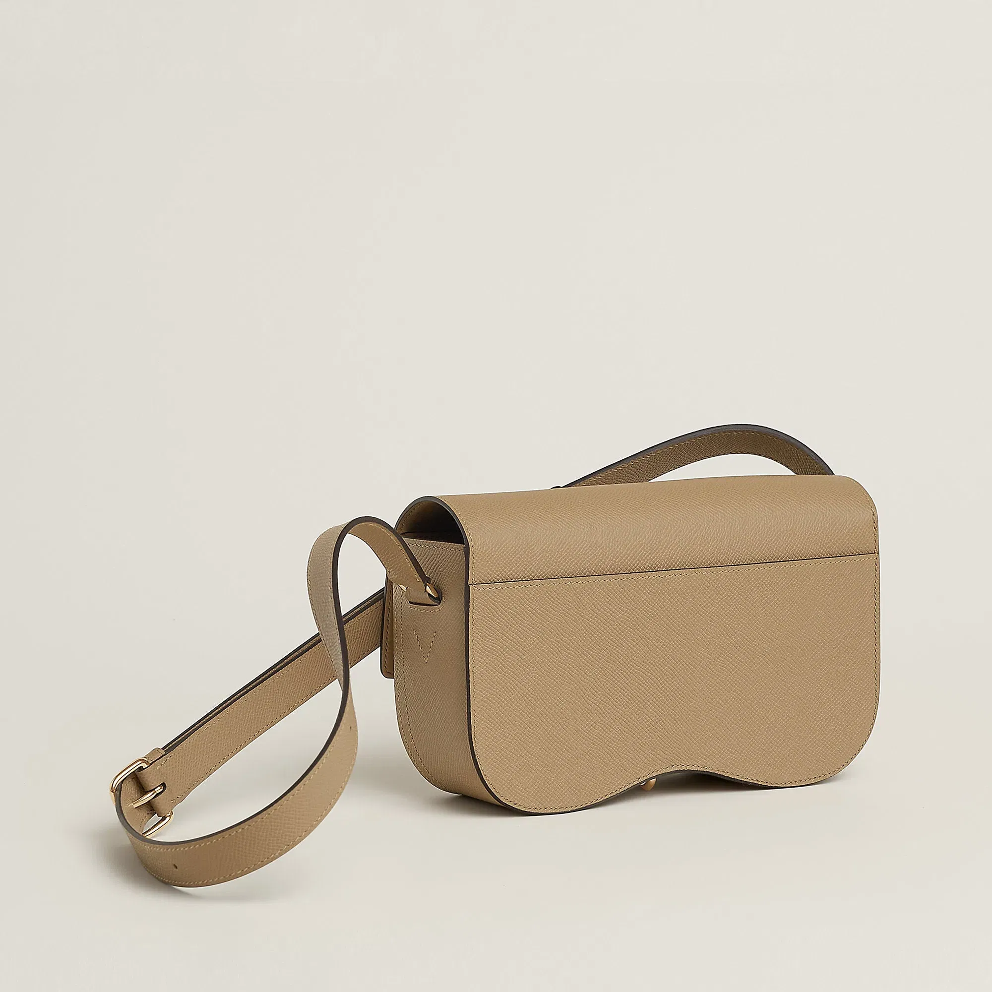 Hermes Herms Della Cavalleria Elan Bag Gold