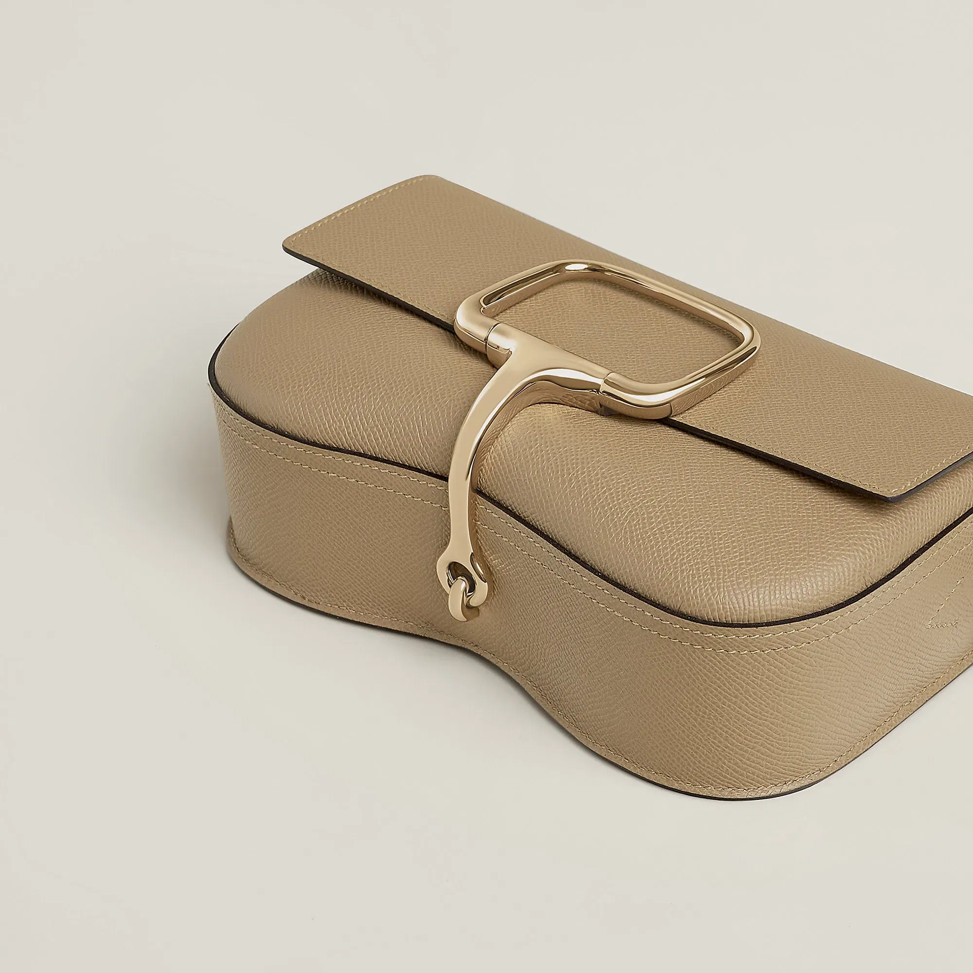 Hermes Herms Della Cavalleria Elan Bag Gold