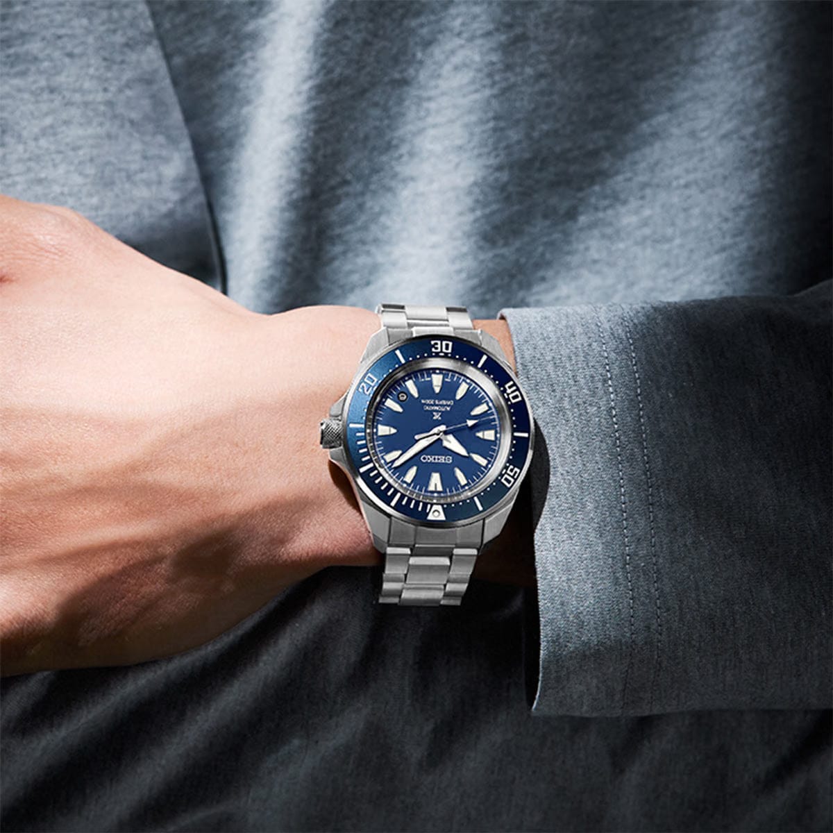 Seiko Prospex Diver'S 200M Automatic With Manual Winding - Blue - SRPL51K1