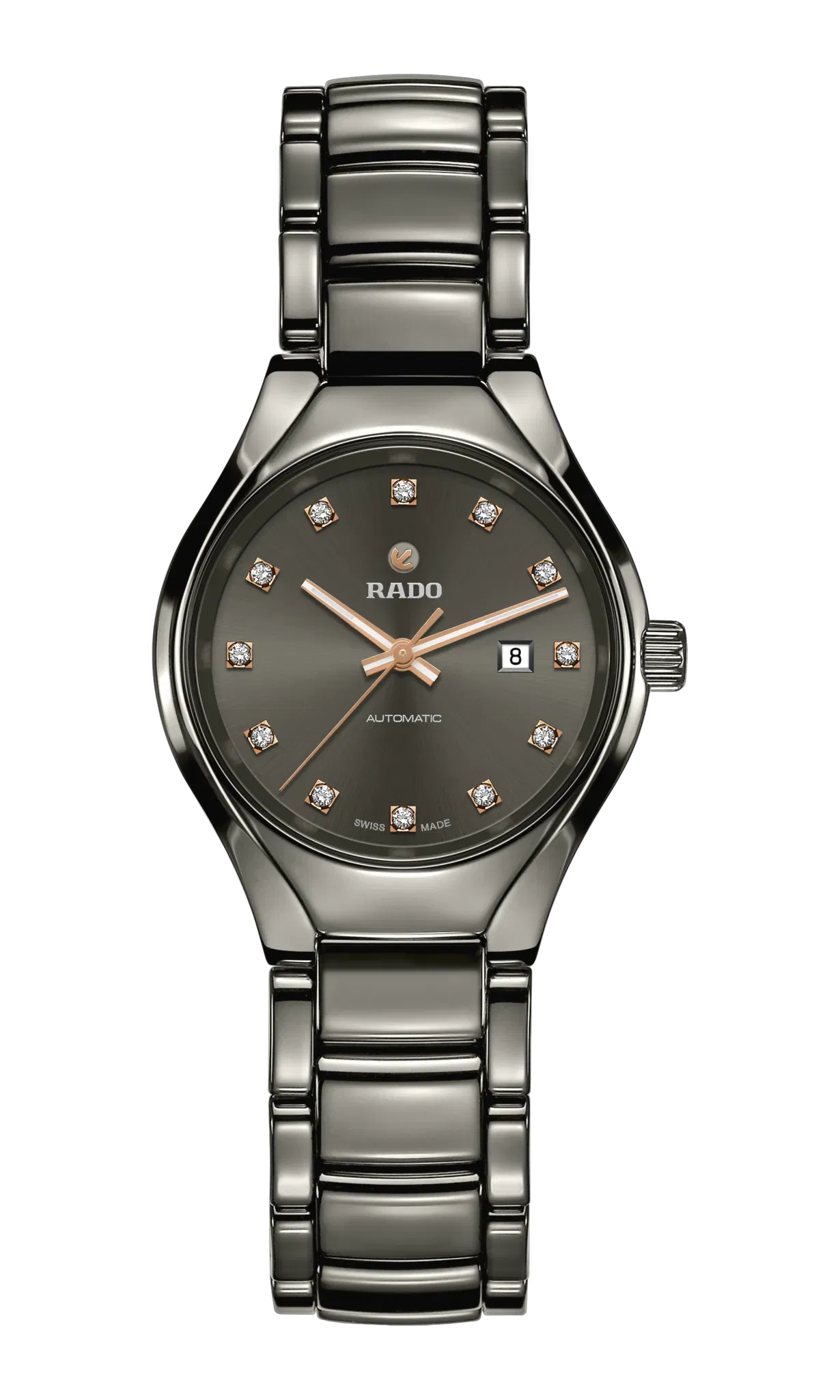 Rado True Round Automatic Diamonds Grey r27243732