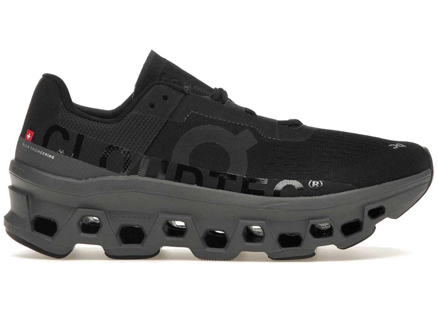On Running Cloudmonster Black Magnet Womens