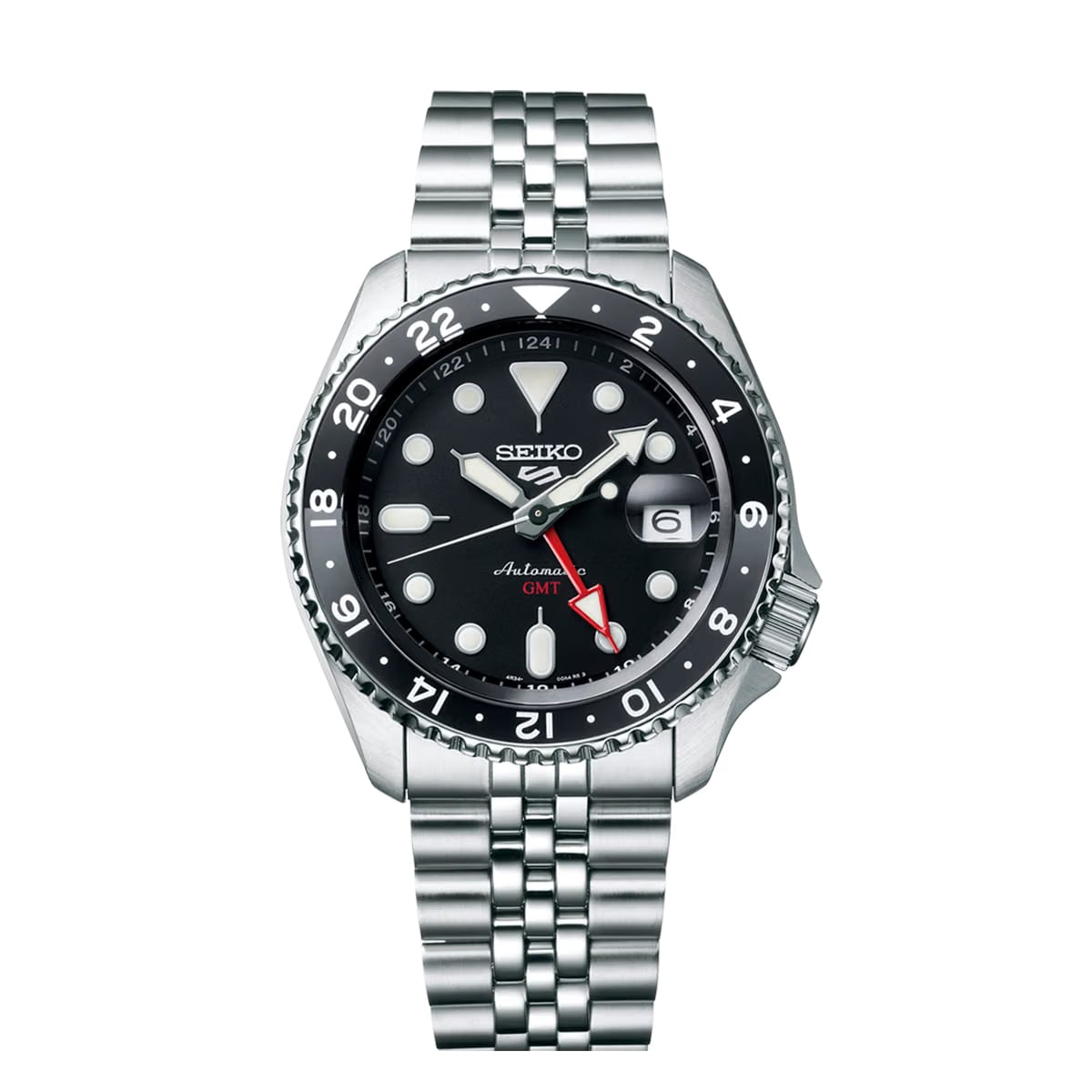 Seiko 5 Sports Black Grape Gmt Skx Re-Interpretation - Black - SSK001K1
