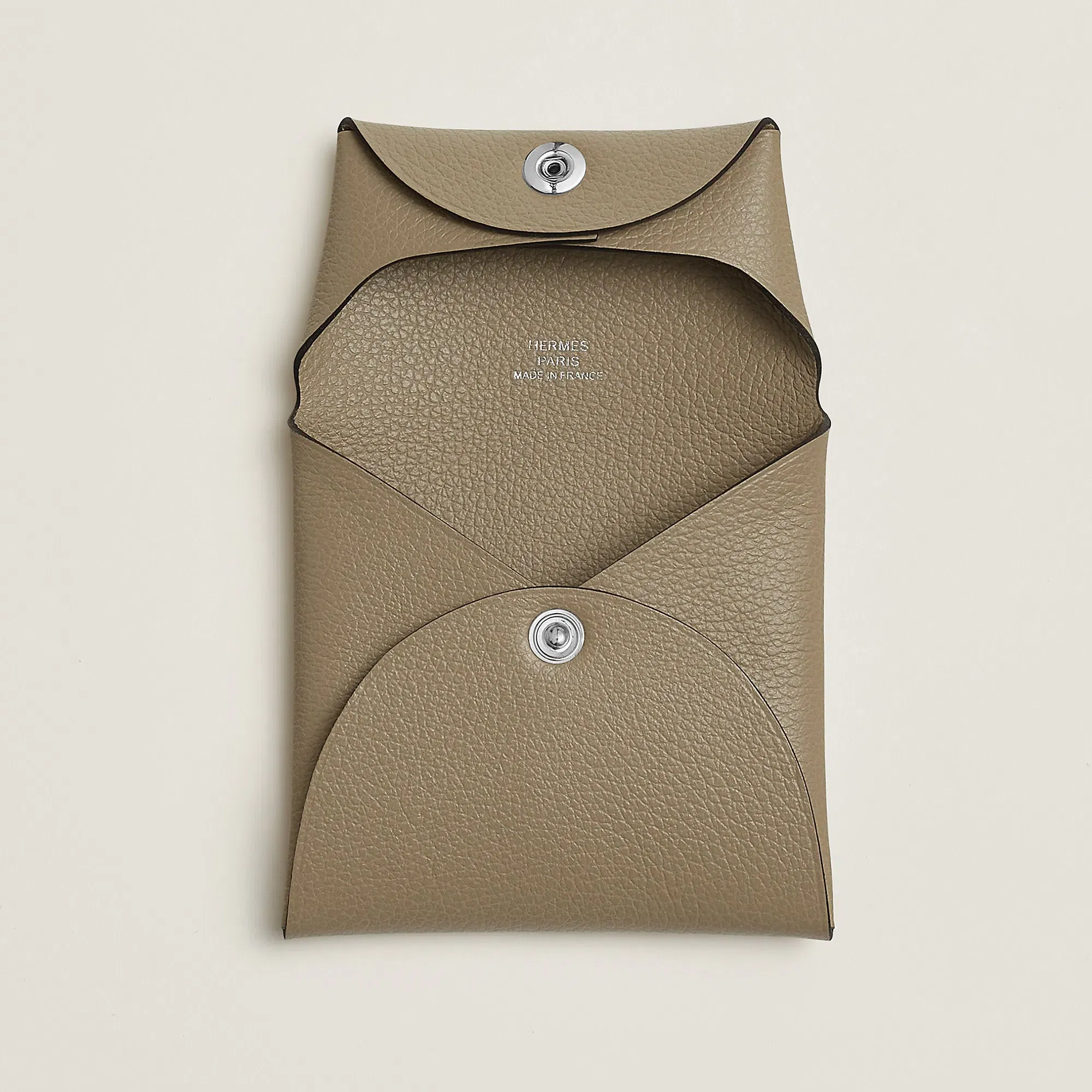 Hermes Bastia Change Purse Quebracho