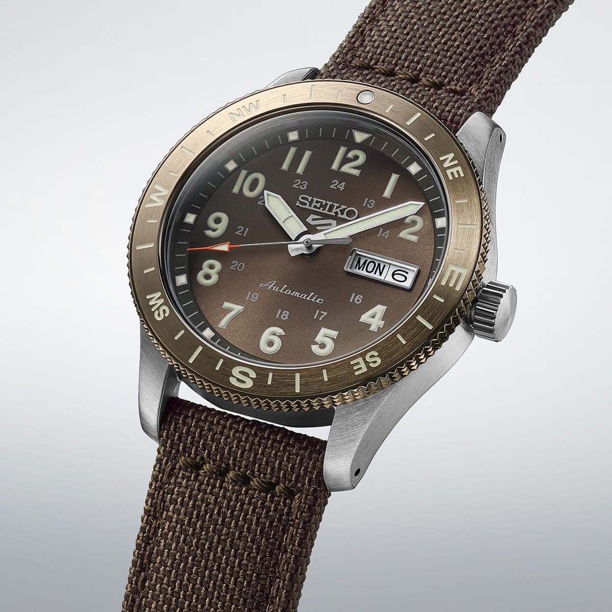 Seiko 5 Sports Field Watch - Brown - HDB009K1