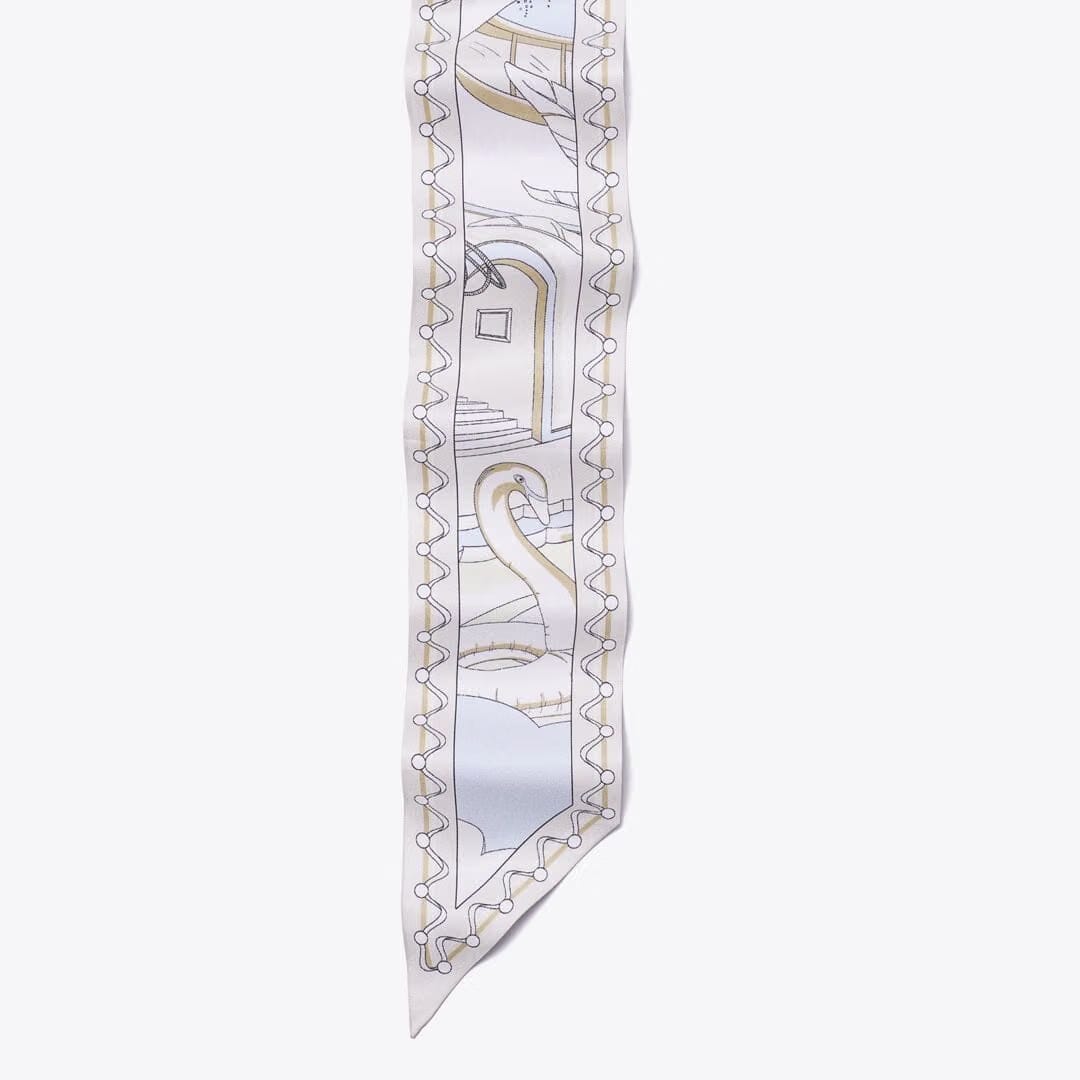 Tory Burch The Pool Ribbon Tie The Pool Neutral