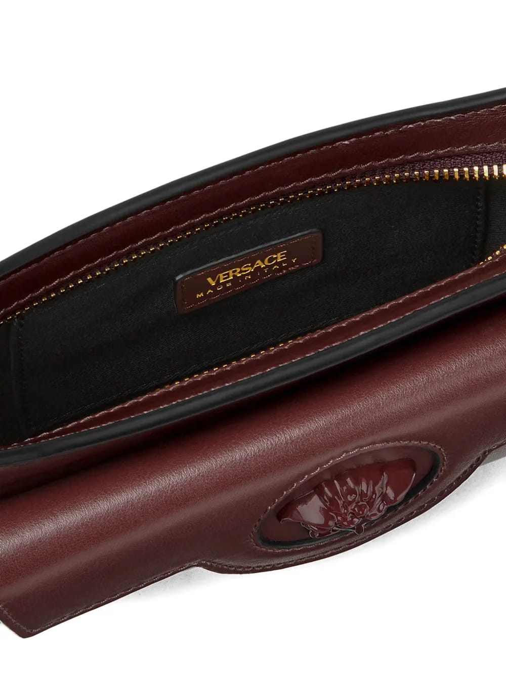 small La Medusa leather shoulder bag