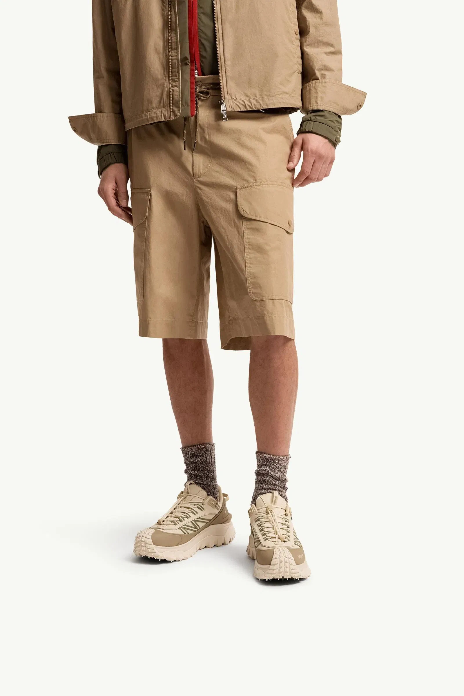 Moncler Trailgrip GTX Sneakers Light Beige