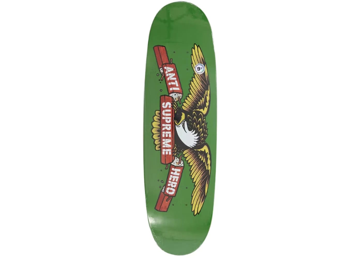 Supreme Antihero Curbs Skateboard Deck Green