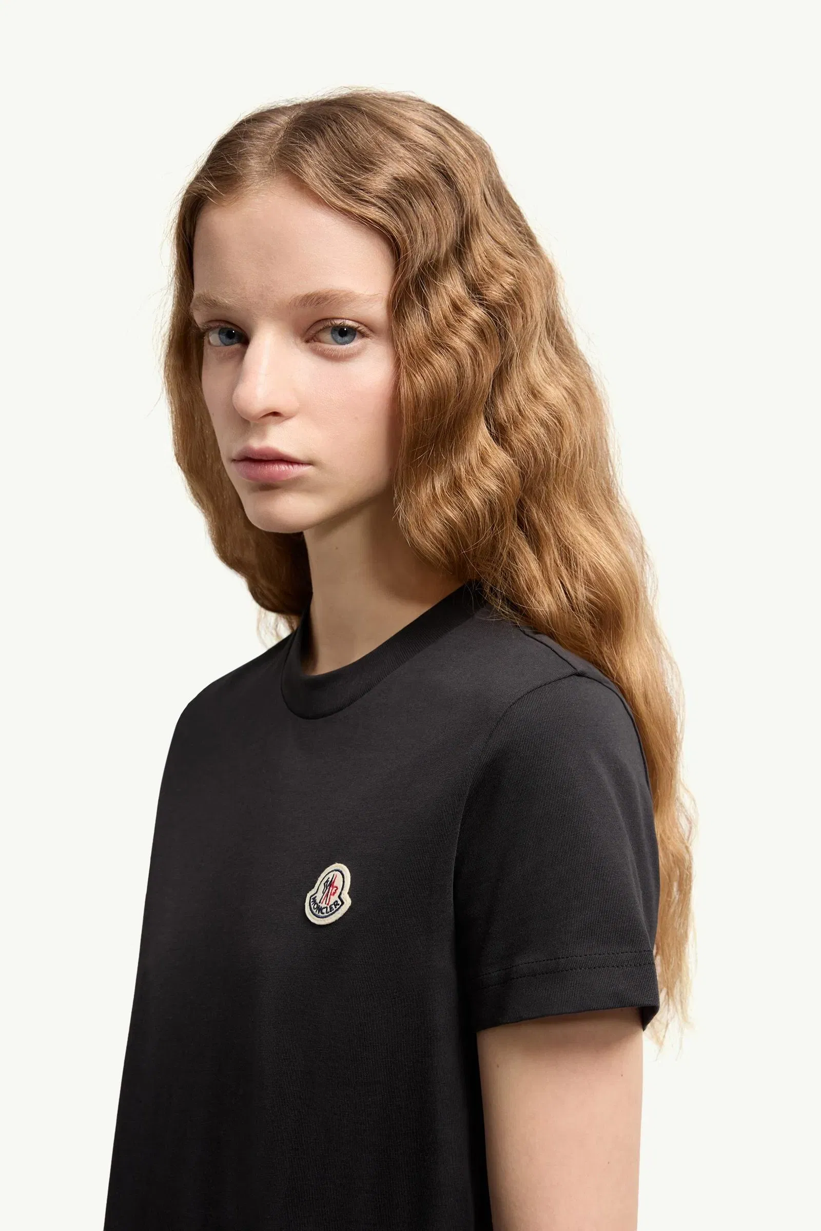 Moncler Logo Patch Cotton T-Shirt (Pack Of Three) Black & White & Pink Black & White & Pink