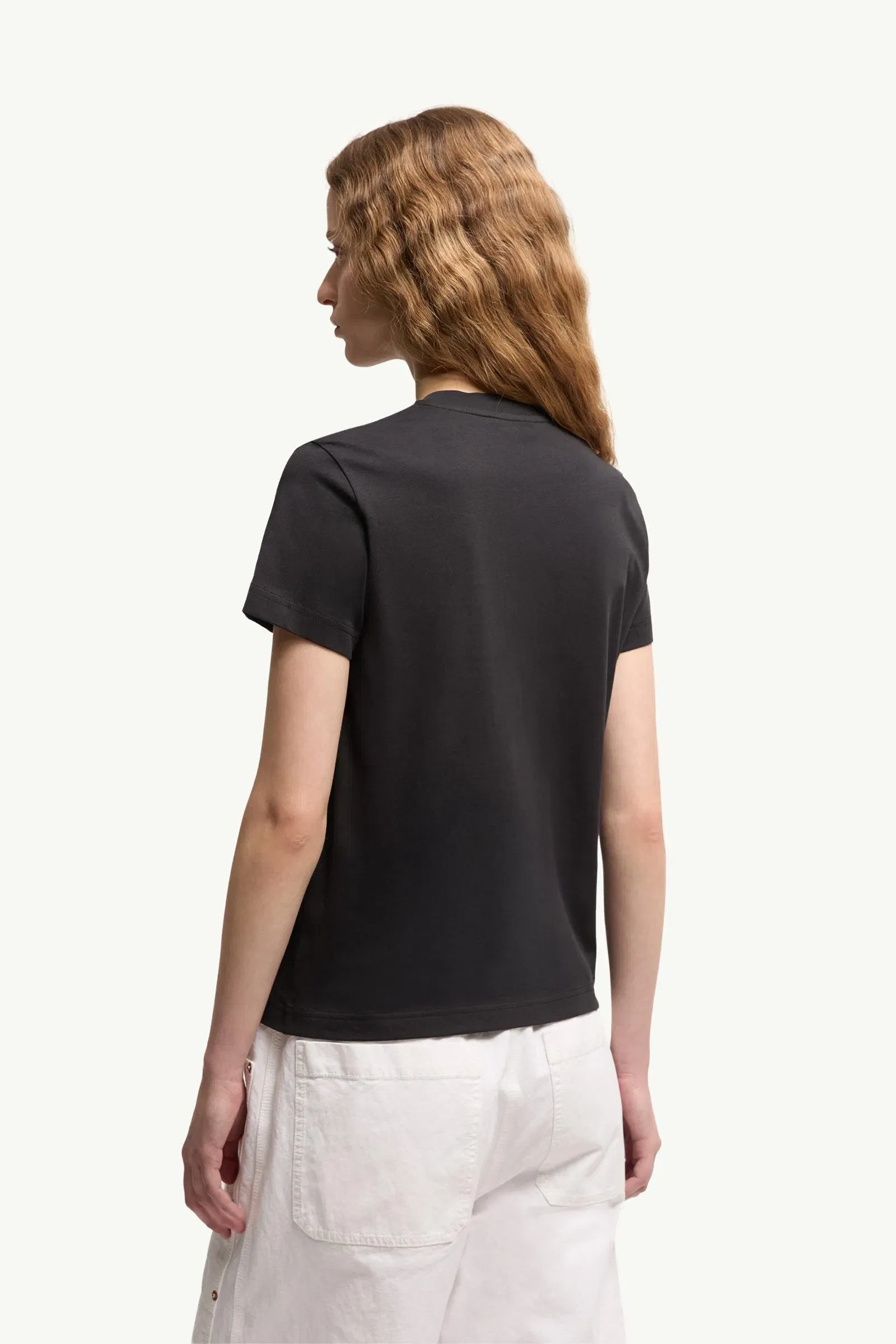 Moncler Logo Patch Cotton T-Shirt (Pack Of Three) Black & White & Pink Black & White & Pink