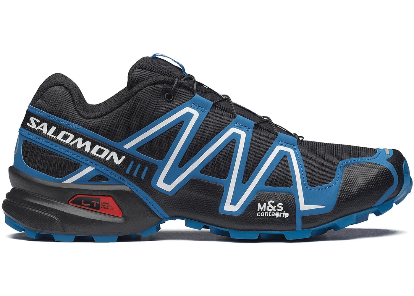 Salomon Speedcross 3 Black Mykonos Blue
