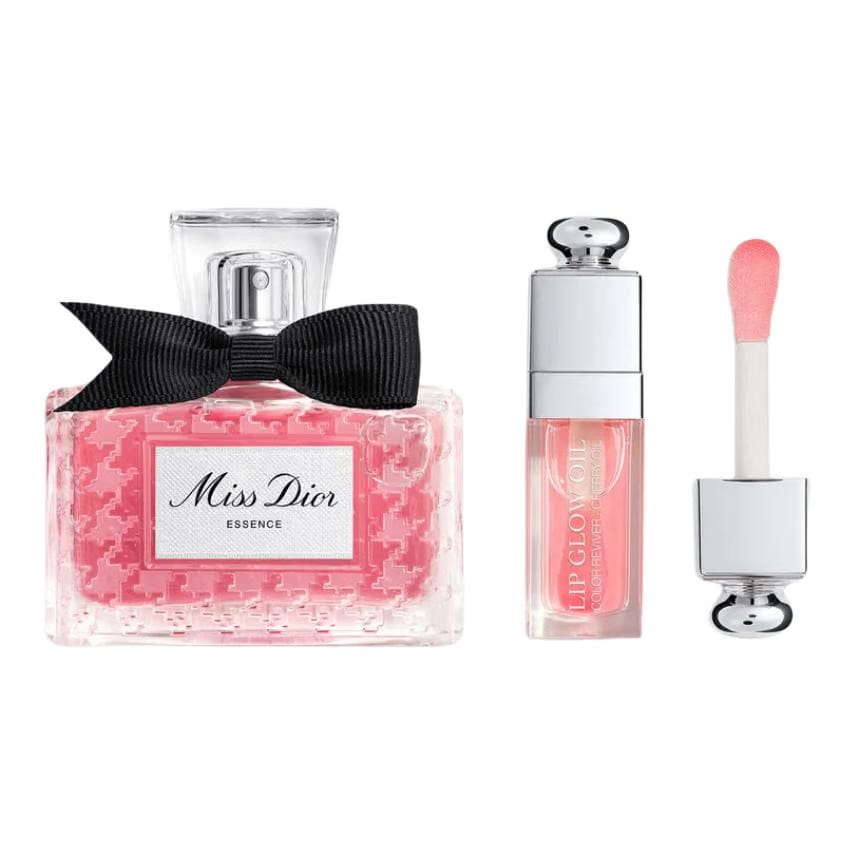 Dior Miss Dior Aroma Enchanting Lip Oil Perfume Set Chypre Fragrance Parfum Blackberry Jasmine Oak