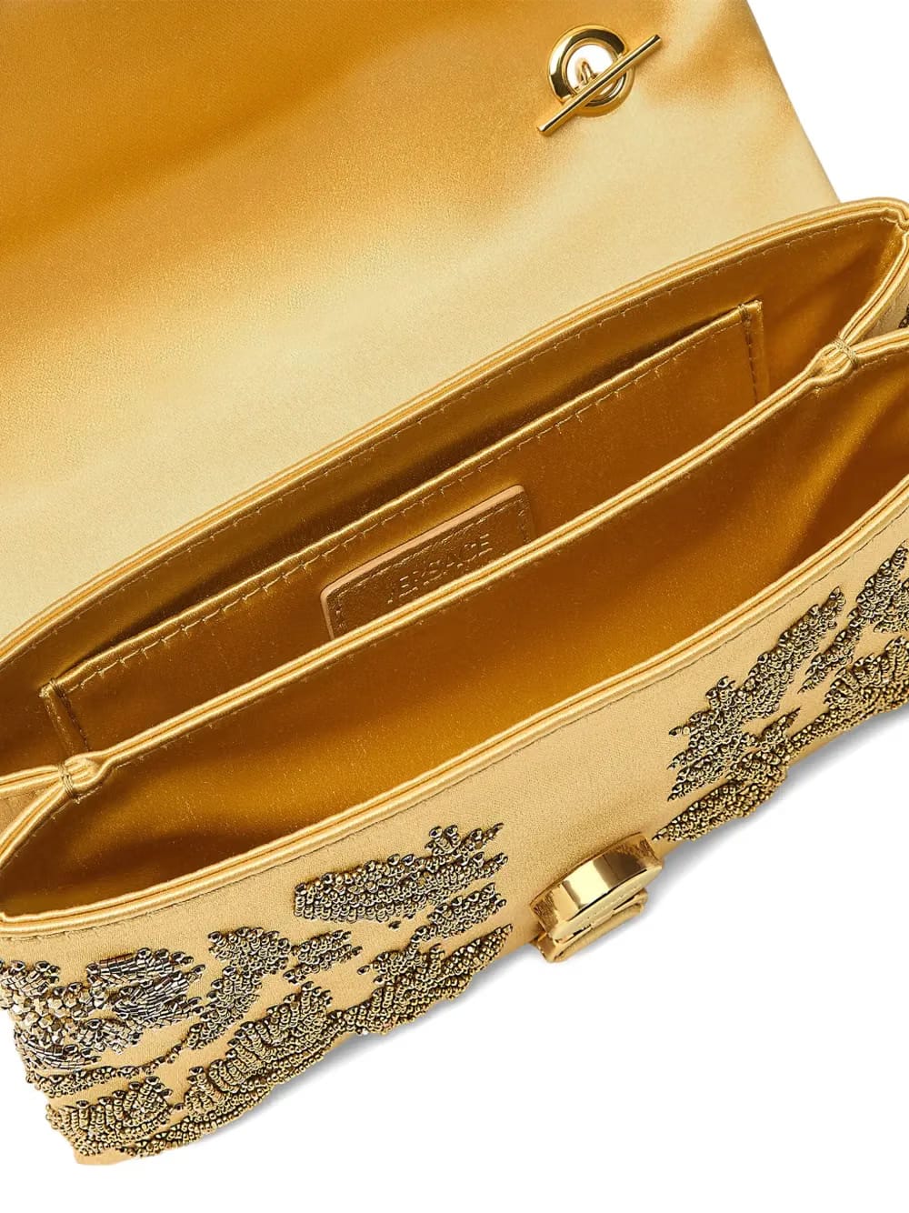 Kleio bead-embellished clutch bag
