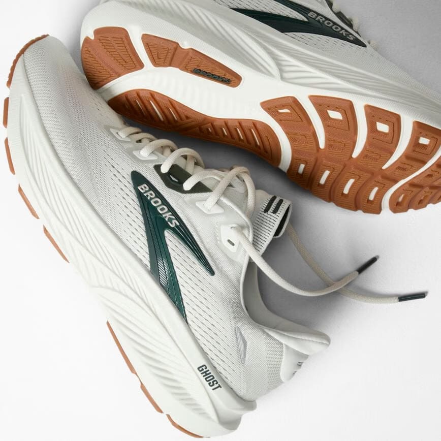 Brooks Ghost 18 Grey/Spruce/Tan