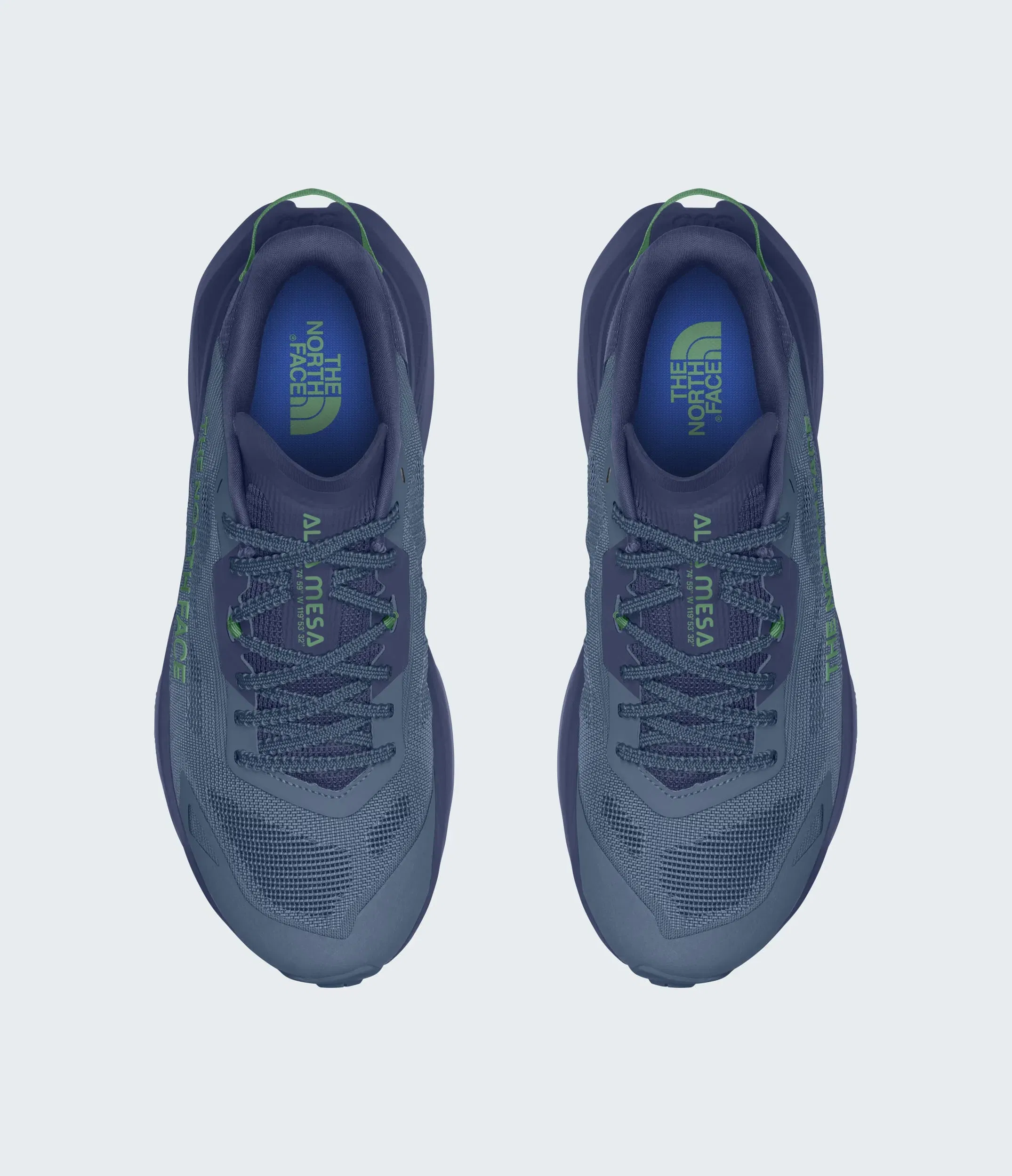 The North Face Mens Altamesa 300 V2 Shoes Shady Blue-Dimmed Algae Shady Blue-Dimmed Algae