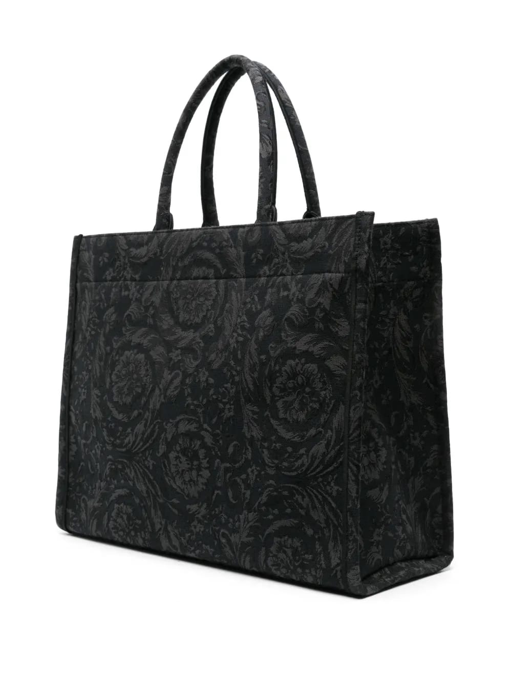 Barocco Athena jacquard canvas tote bag