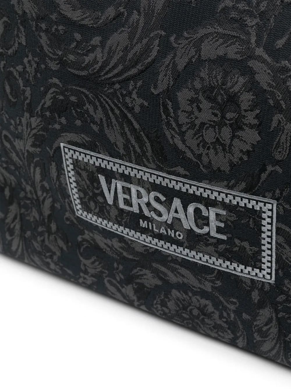 Barocco Athena jacquard canvas tote bag
