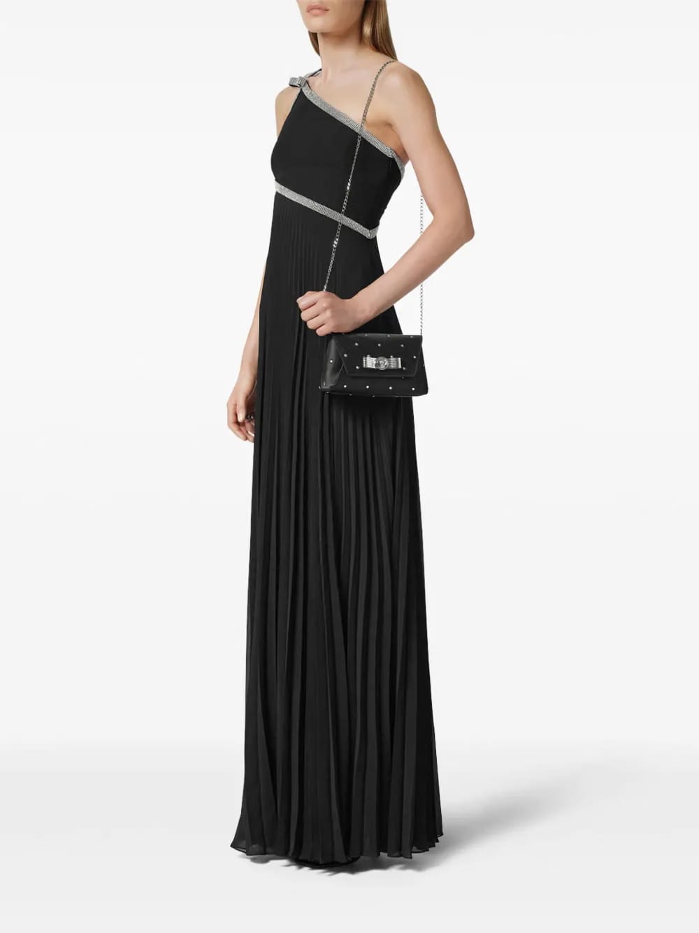 Cielo Stellato Gianni Ribbon clutch bag