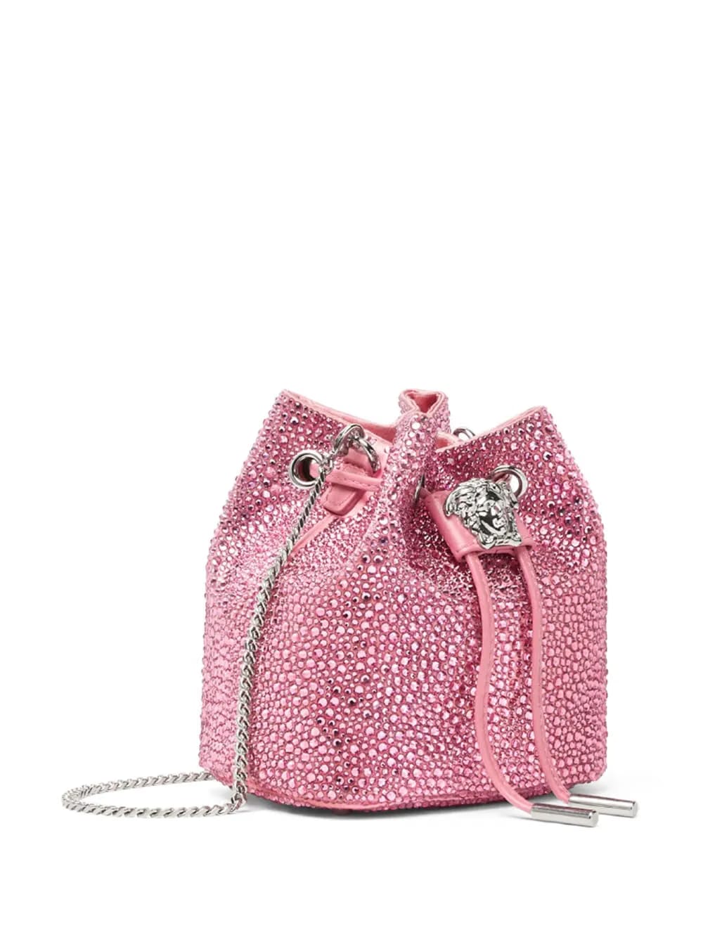 mini La Medusa crystal bucket bag