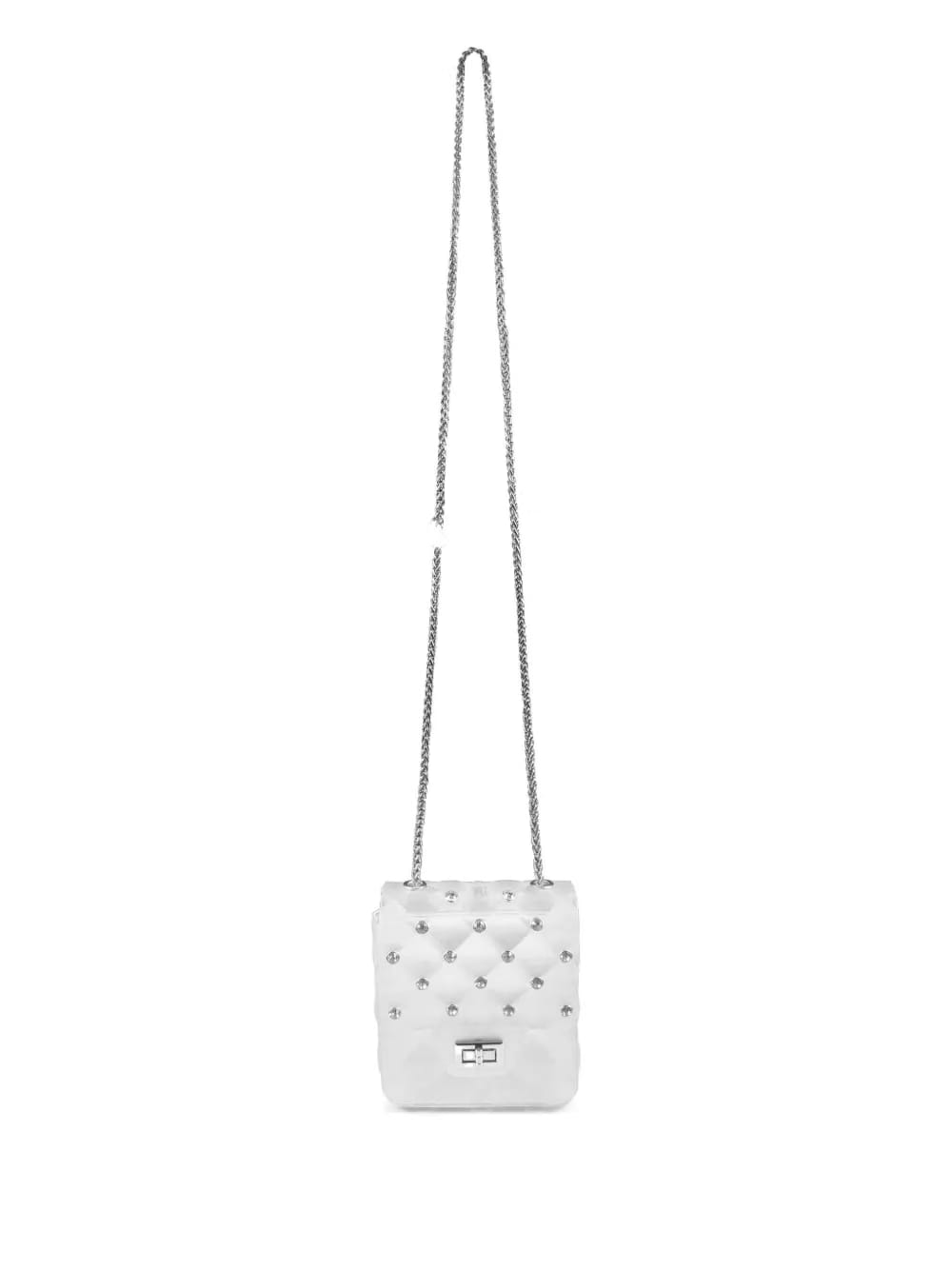 stud-embellished shoulder bag