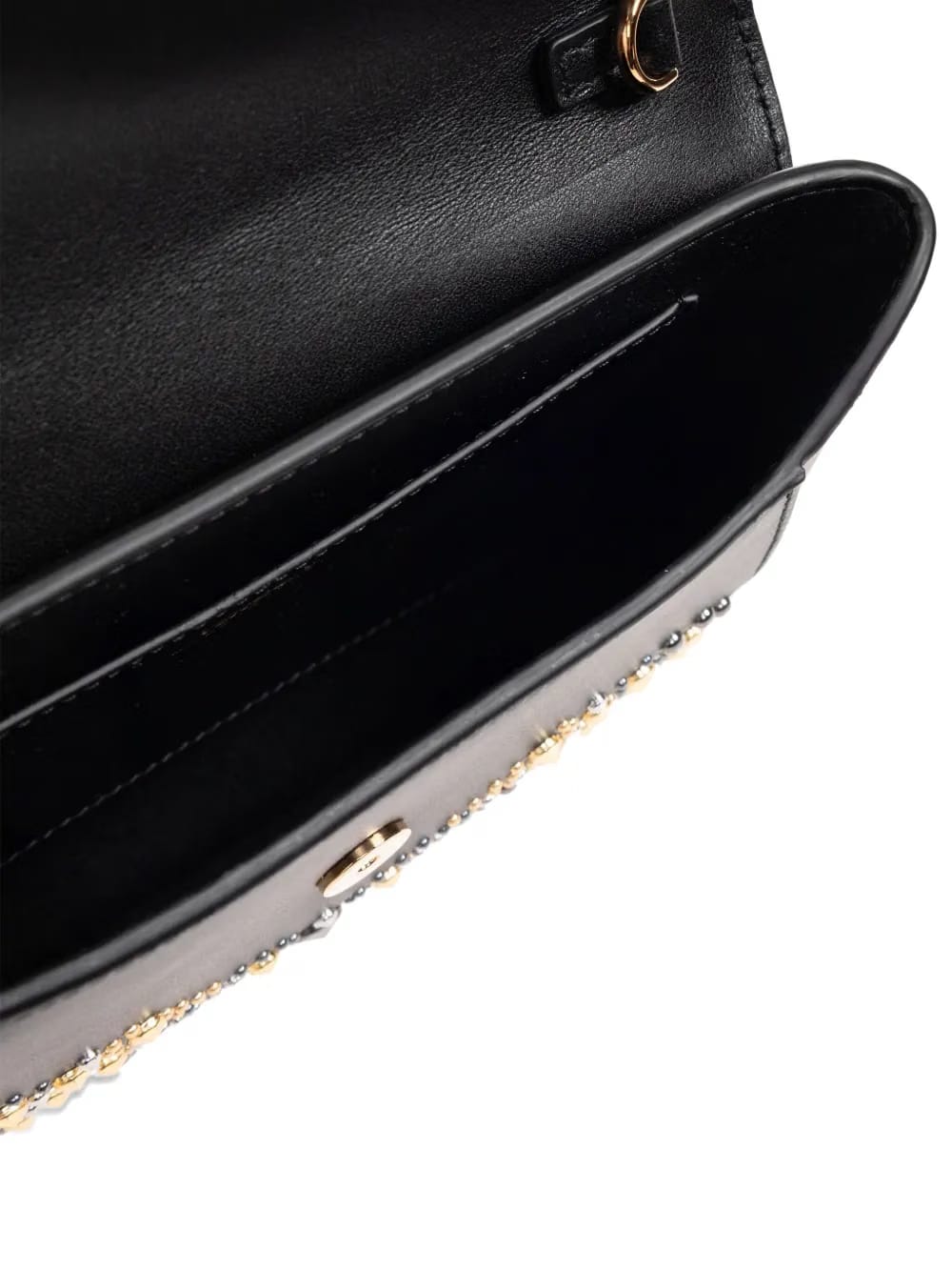 studded clutch bag