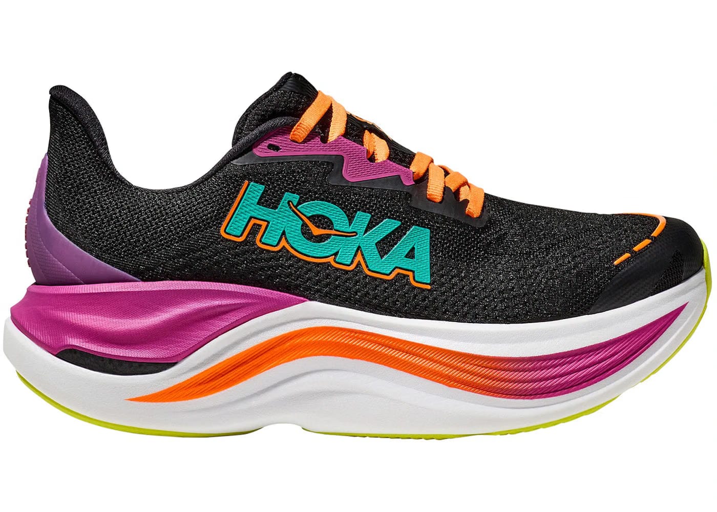 HOKA Skyward x Black Electric Aqua