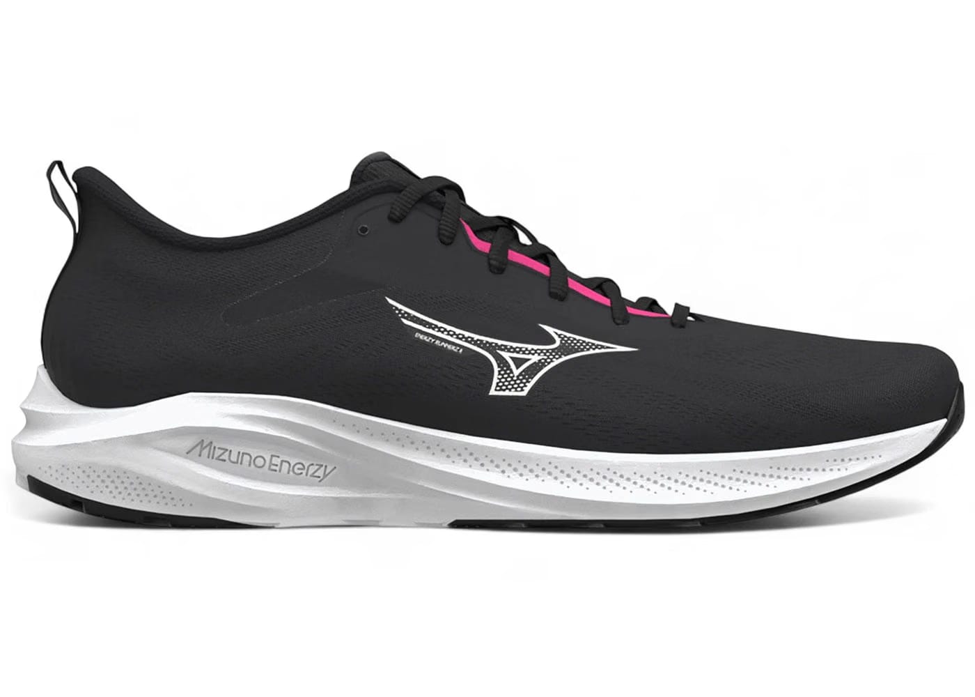 Mizuno Enerzy Runnerz 2 Black Fuchsia Purple White