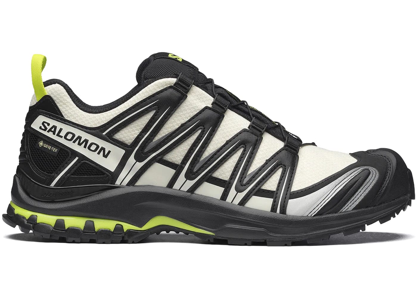 Salomon Xa Pro 3D Gore-Tex Vanilla Ice Black Acid Lime