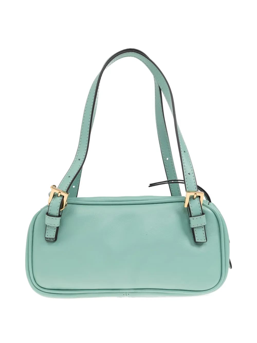 Versace Tag leather mini shoulder bag