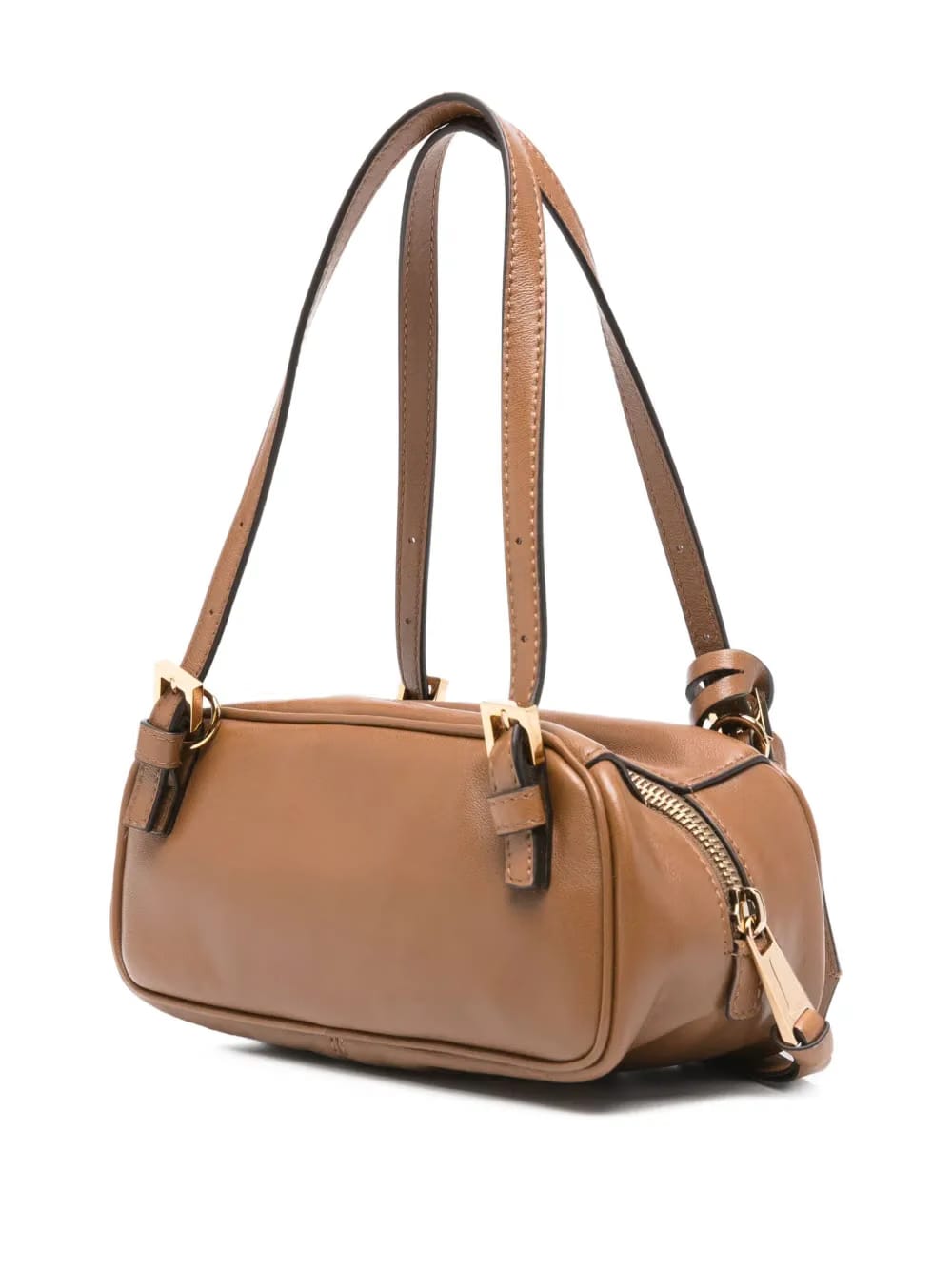 logo-plaque top-handle bag