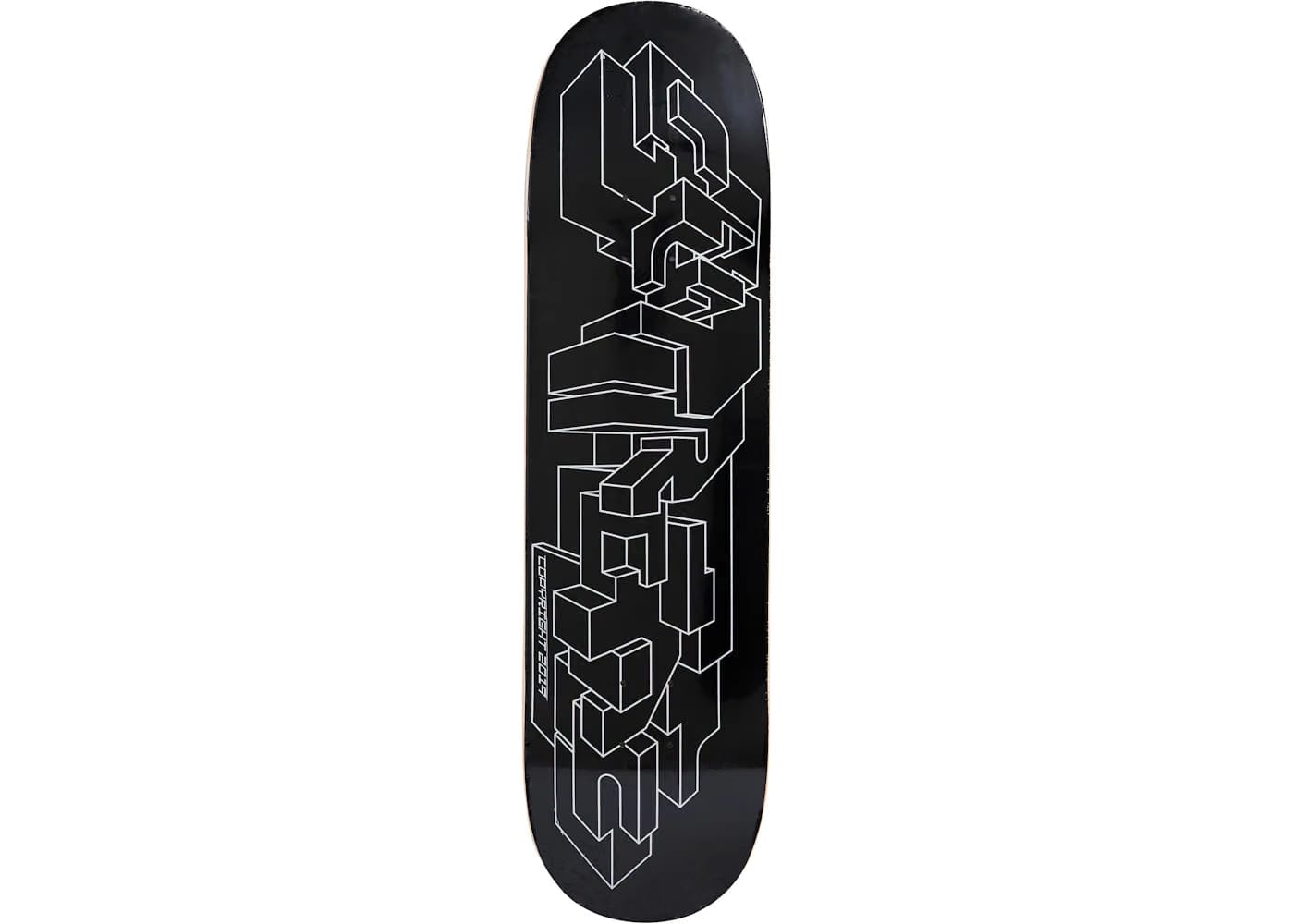 Supreme Delta Logo Skateboard Deck Black