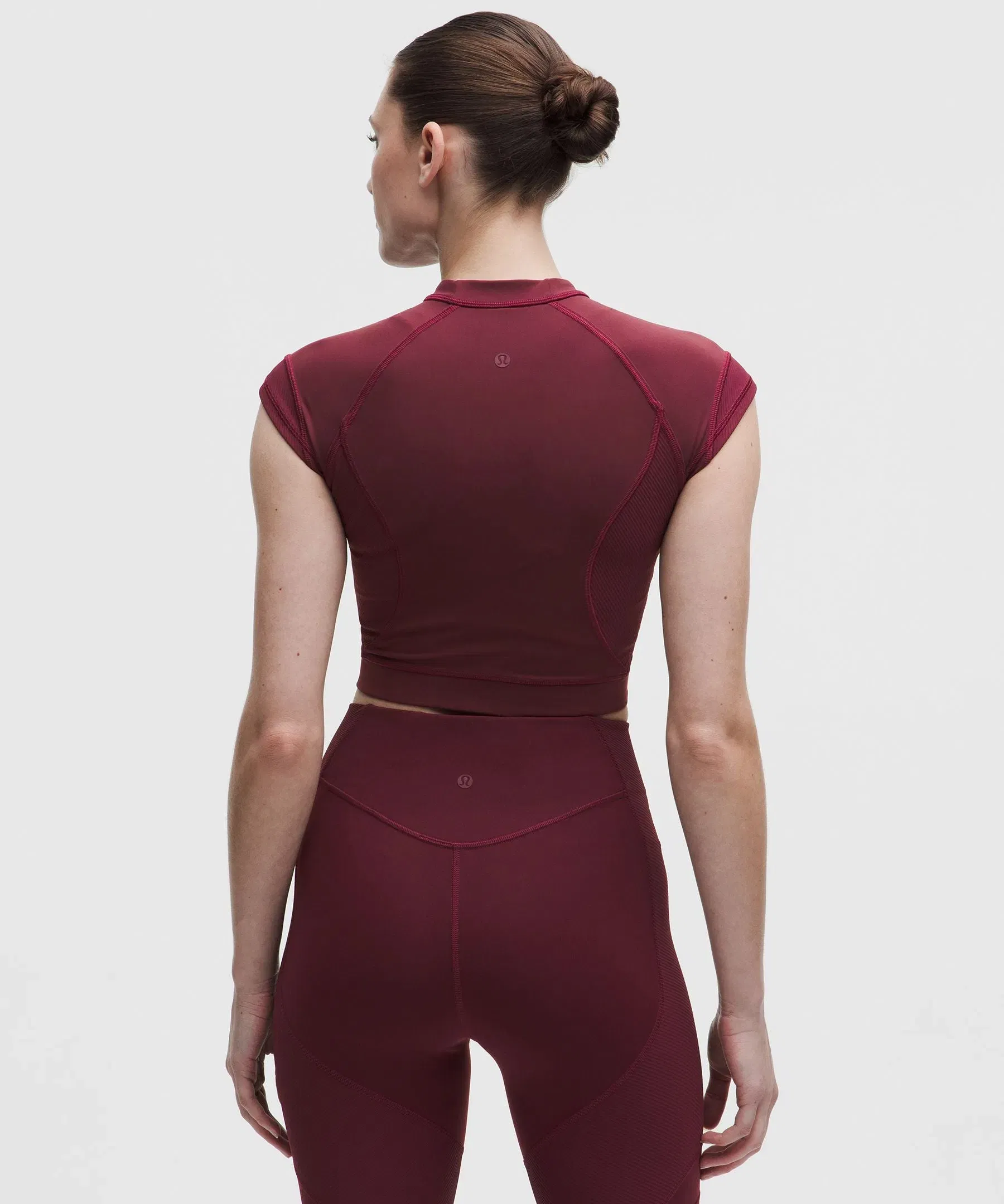 Lululemon Women's Everlux Panelled Short-Sleeve Shirt