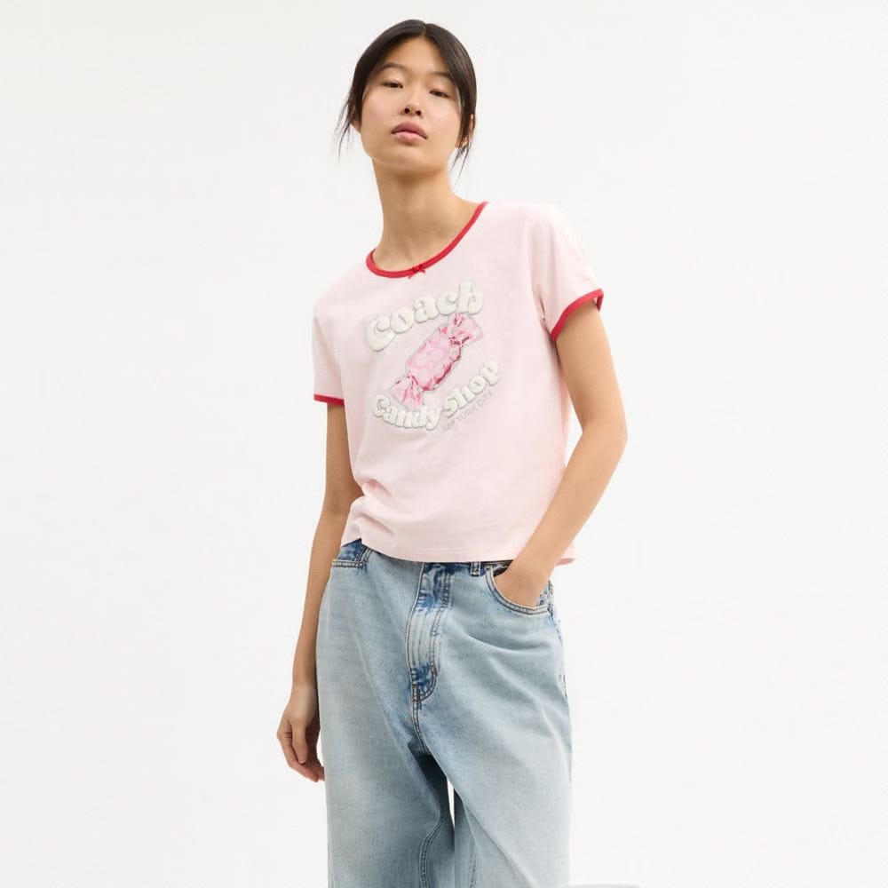 Candy Shop Scoop Neck T-Shirt