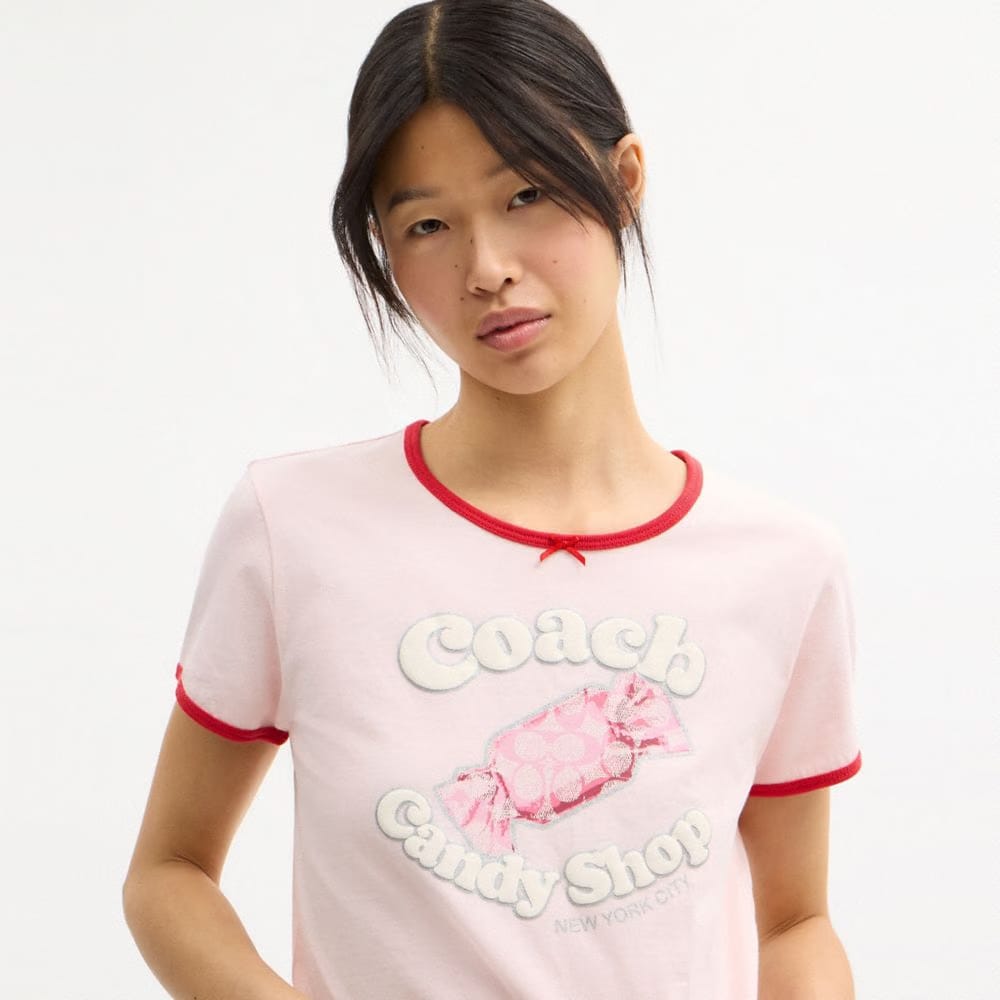 Candy Shop Scoop Neck T-Shirt