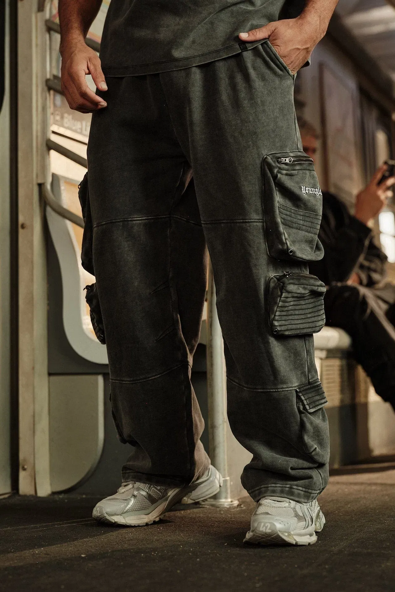 2027 - Stacked Cargo Sweats