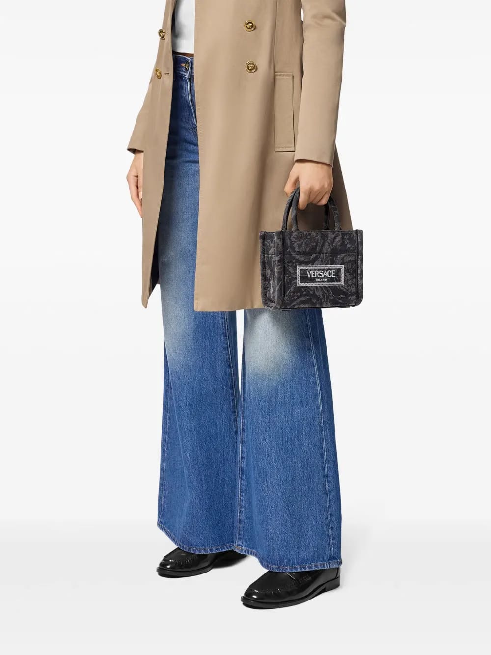 extra small Barocco Athena tote bag