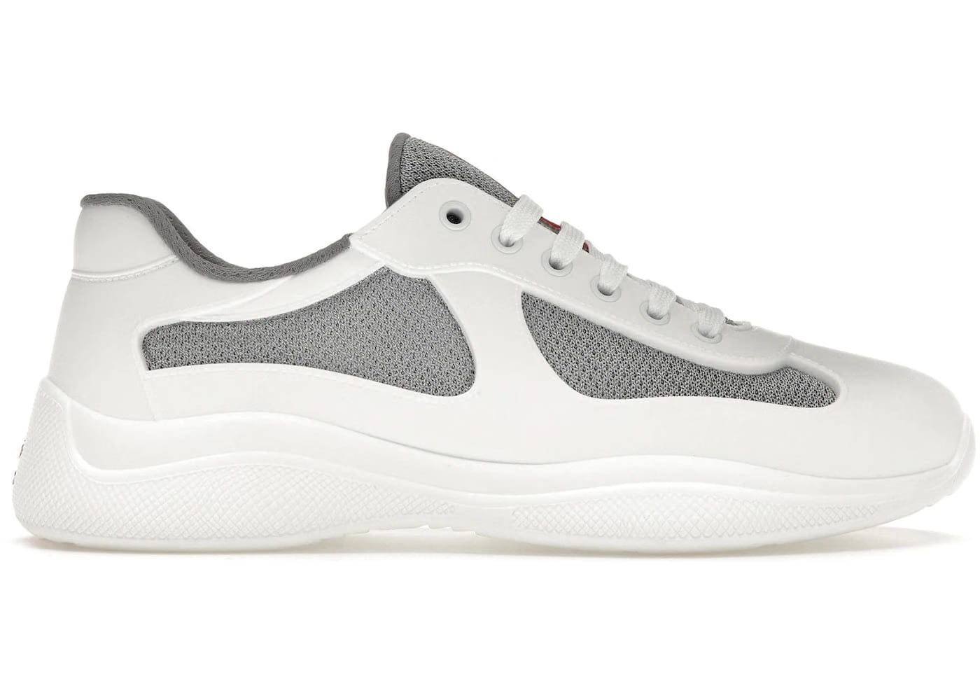 Prada Americas Cup White Grey
