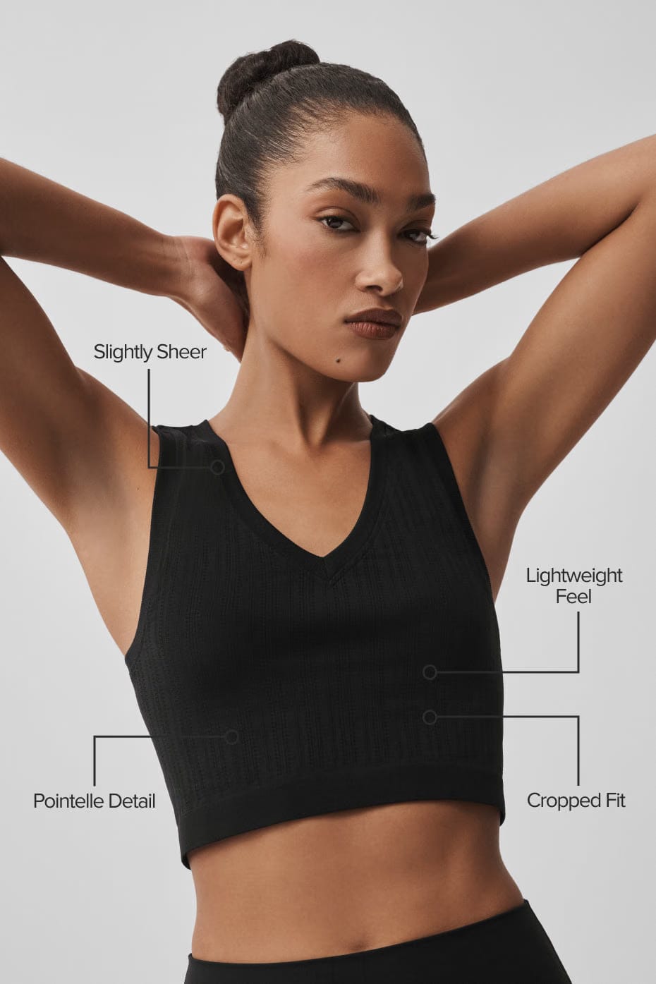 Seamless Pointelle Tank