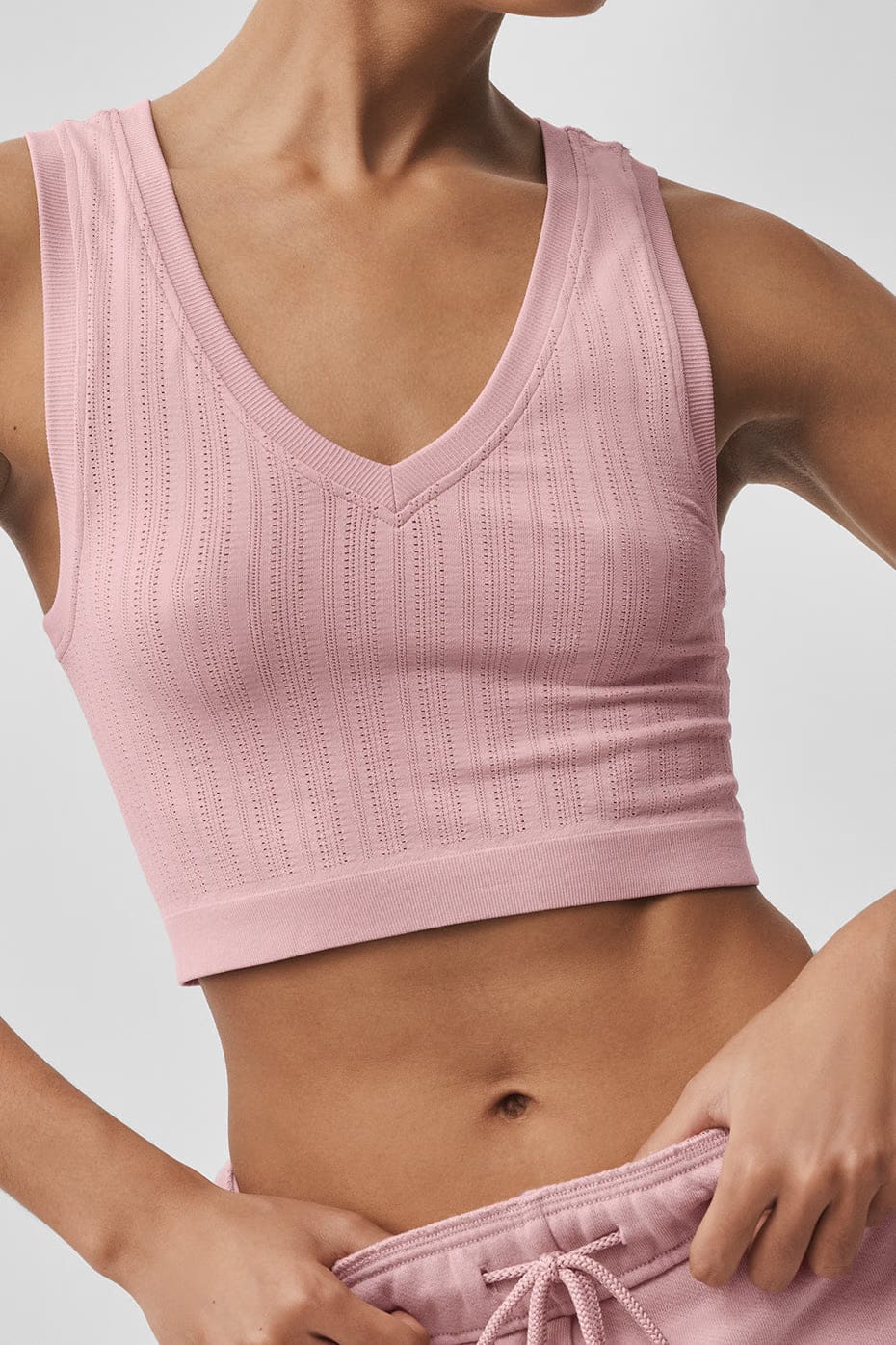 Seamless Pointelle Tank