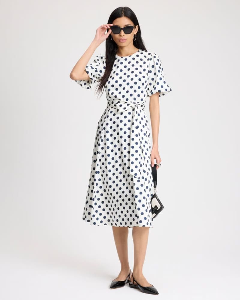 Breezy Dot Matinee Dress