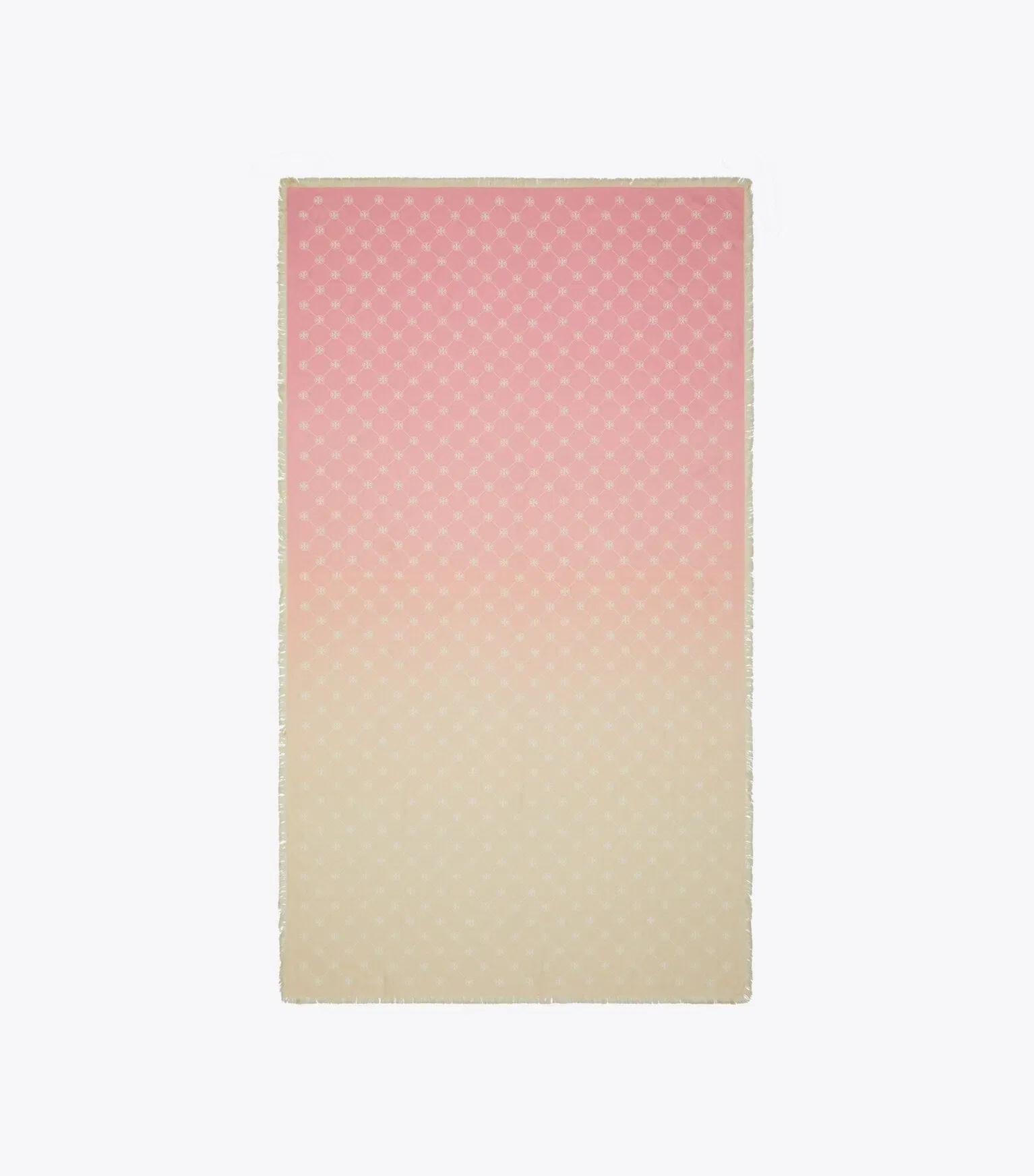 T Monogram Silk Oblong Scarf