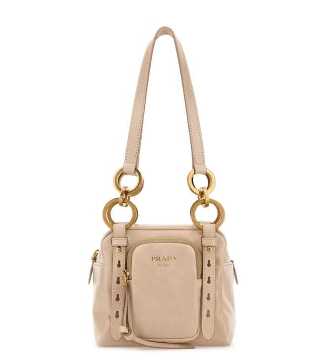Light Pink Dangle Mini Shoulder Bag