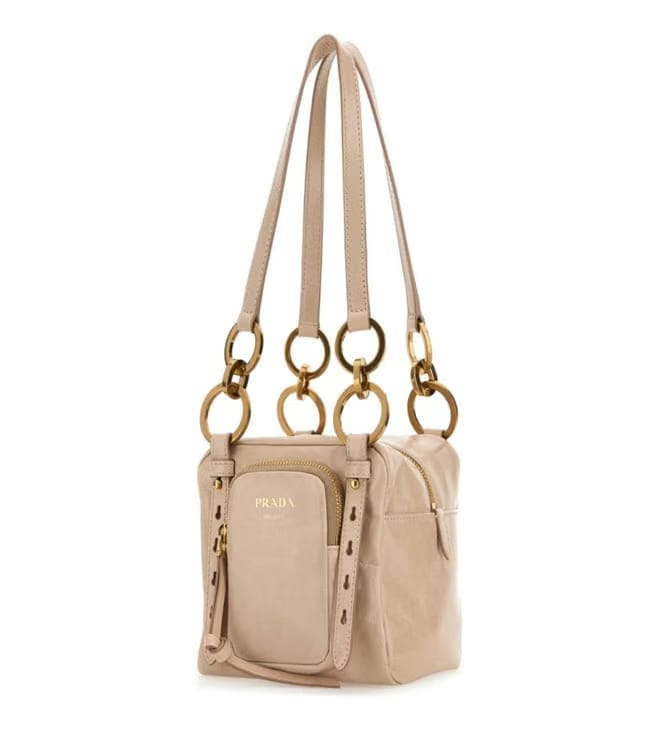 Light Pink Dangle Mini Shoulder Bag